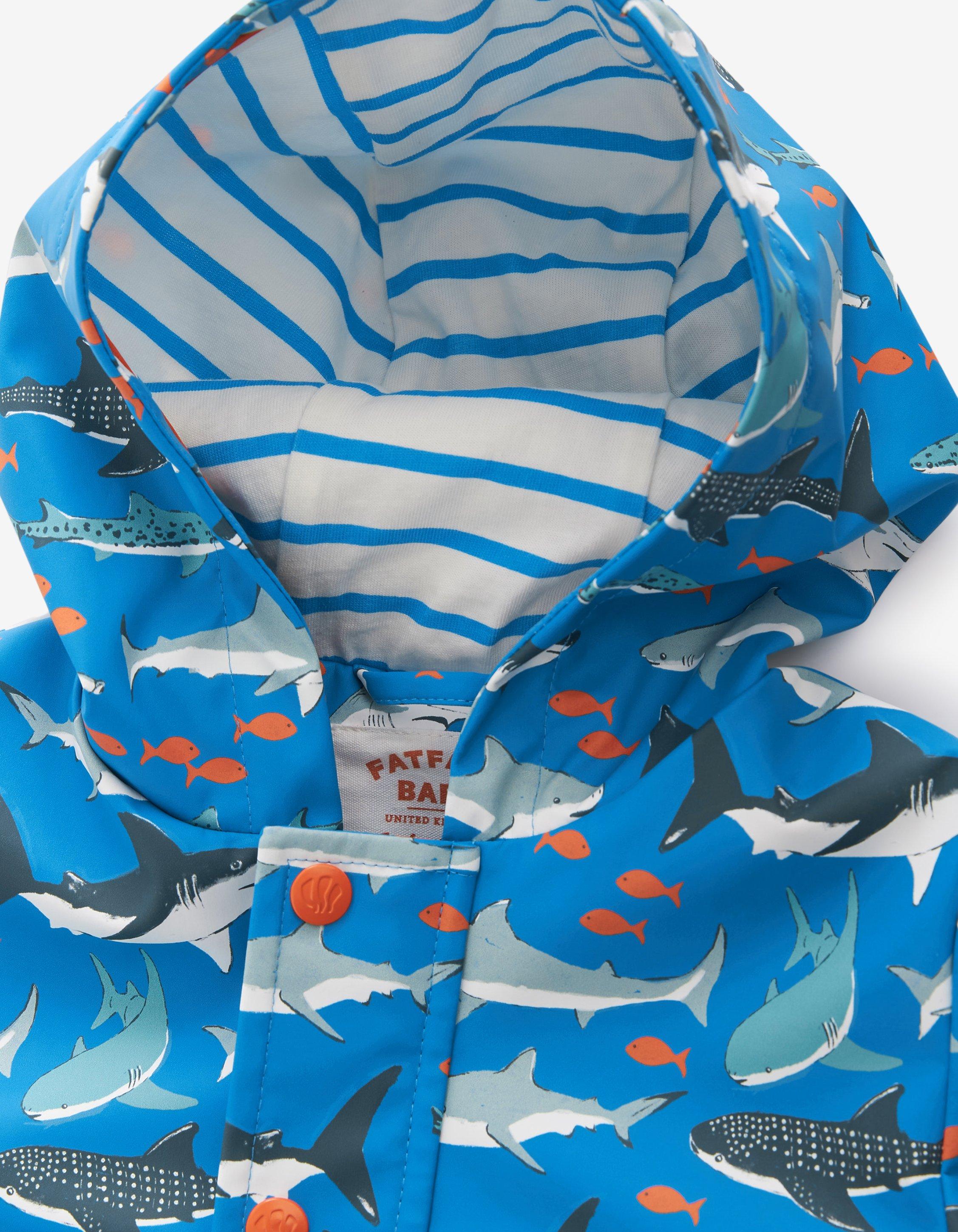 Hatley shark store raincoat