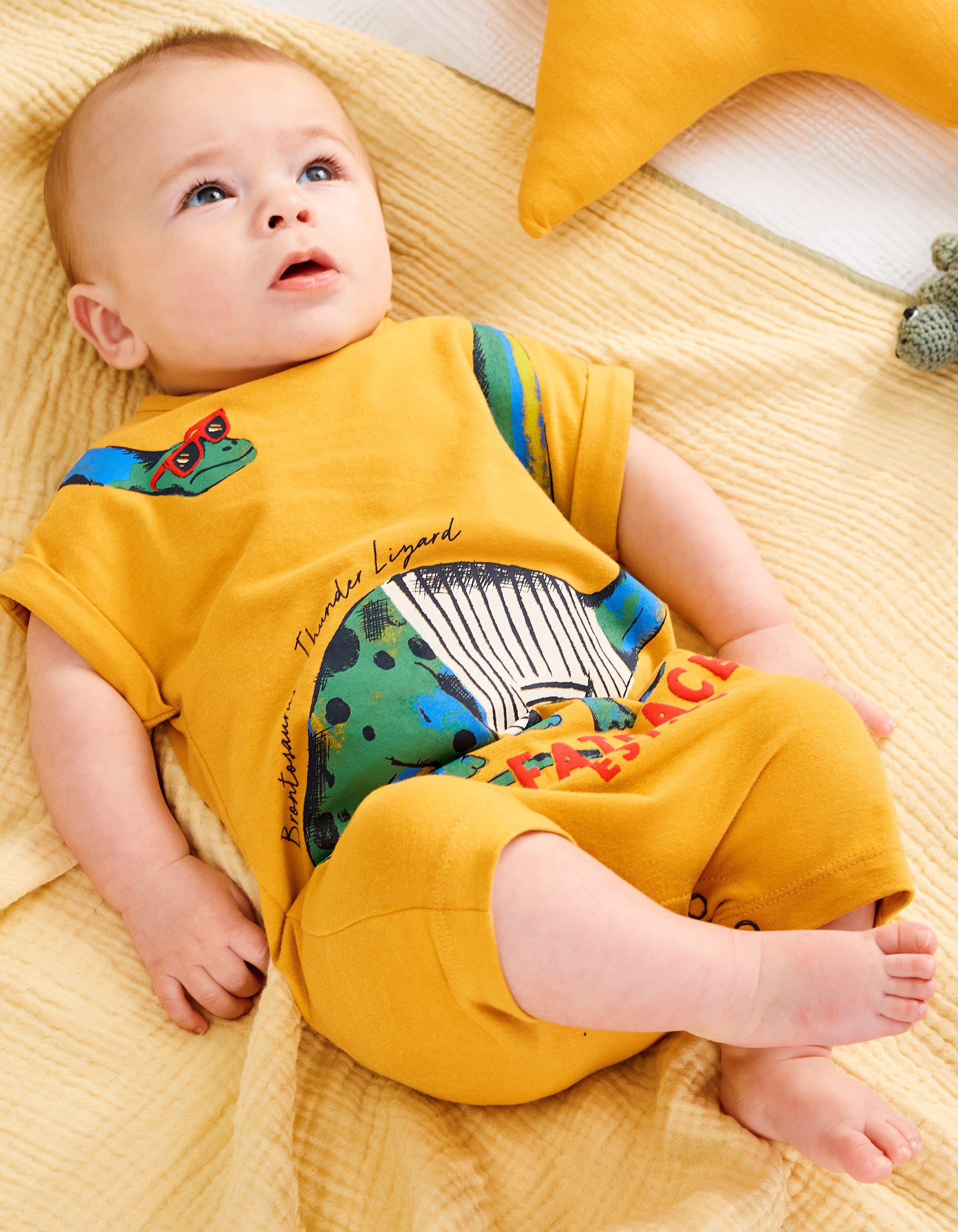 Dino romper hot sale baby