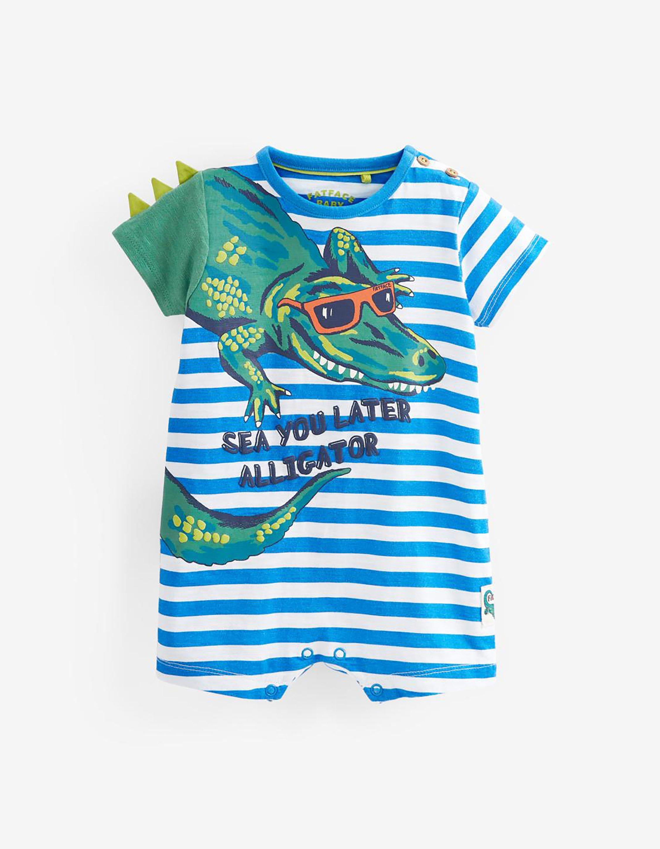 Carter's hot sale alligator romper