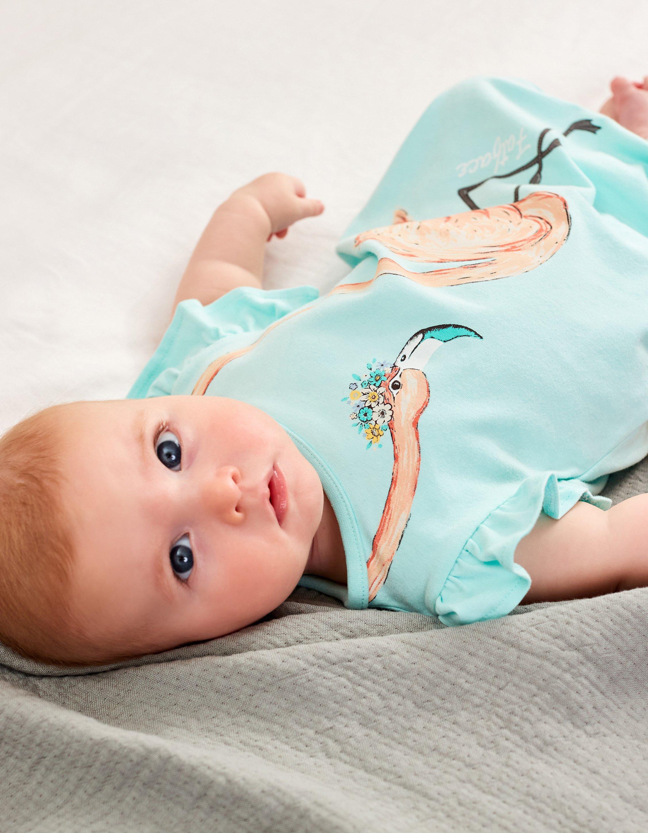 Flamingo 2025 romper baby