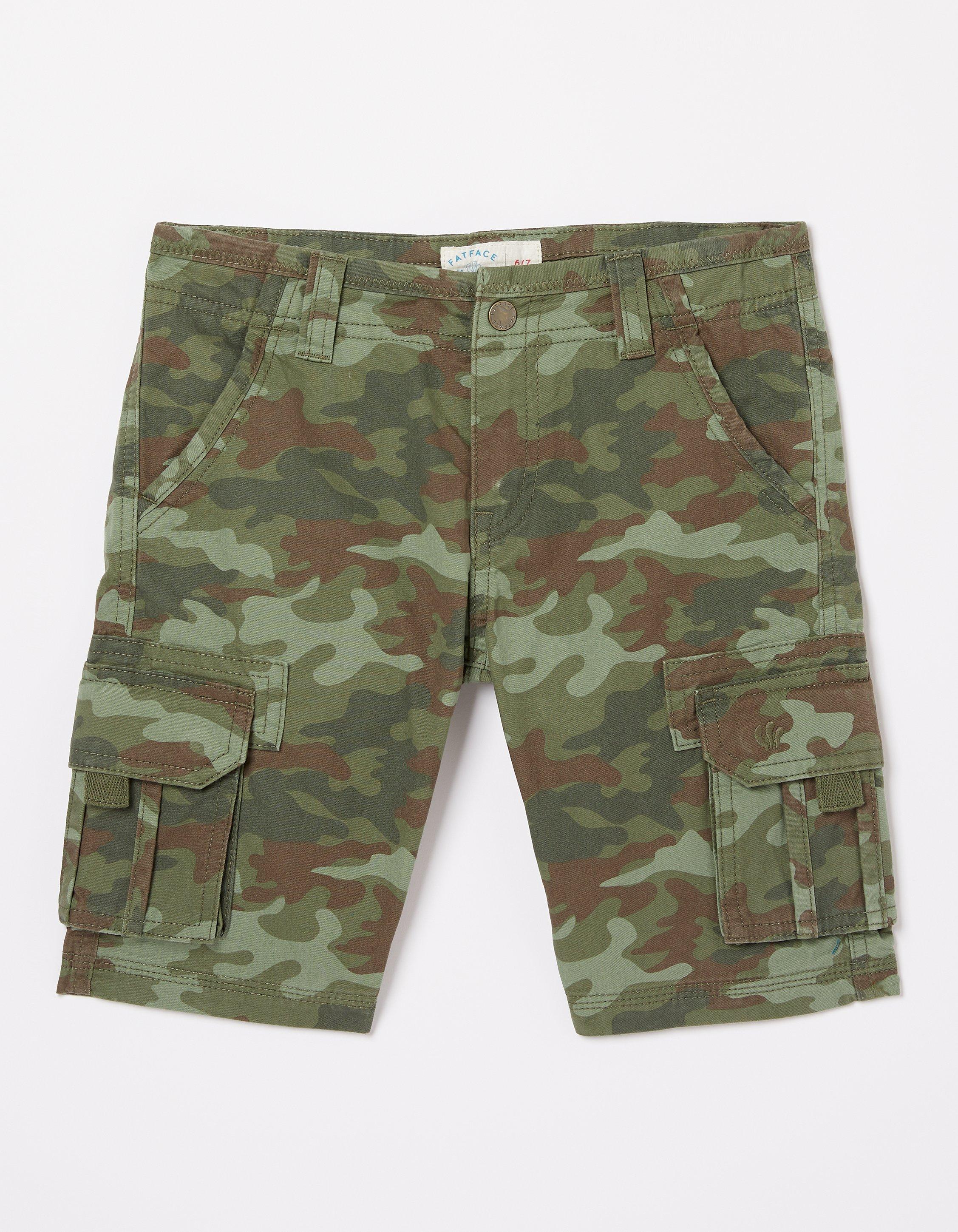 Levi's camo store cargo shorts