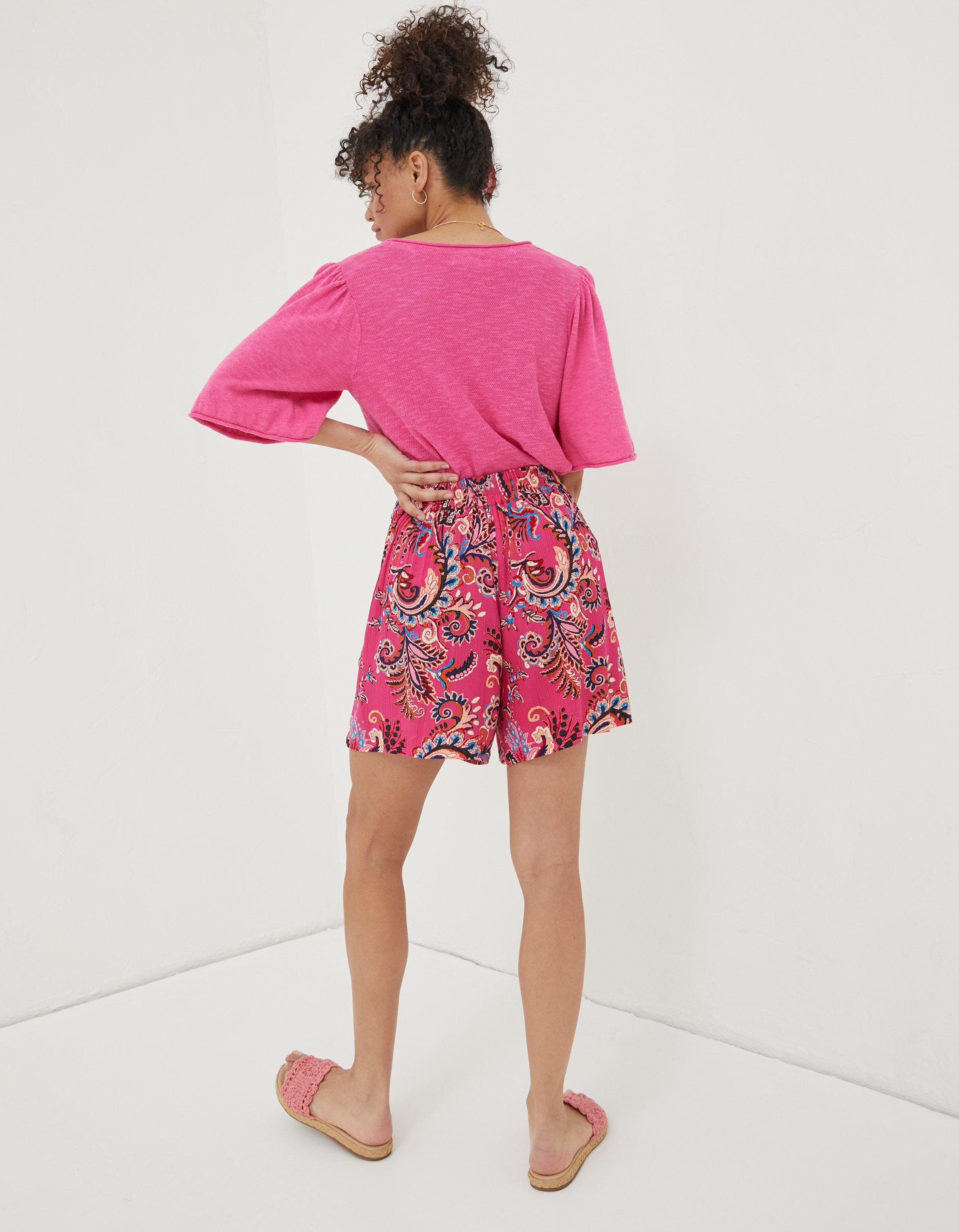 Faye Festival Floral Shorts, Shorts | FatFace.com