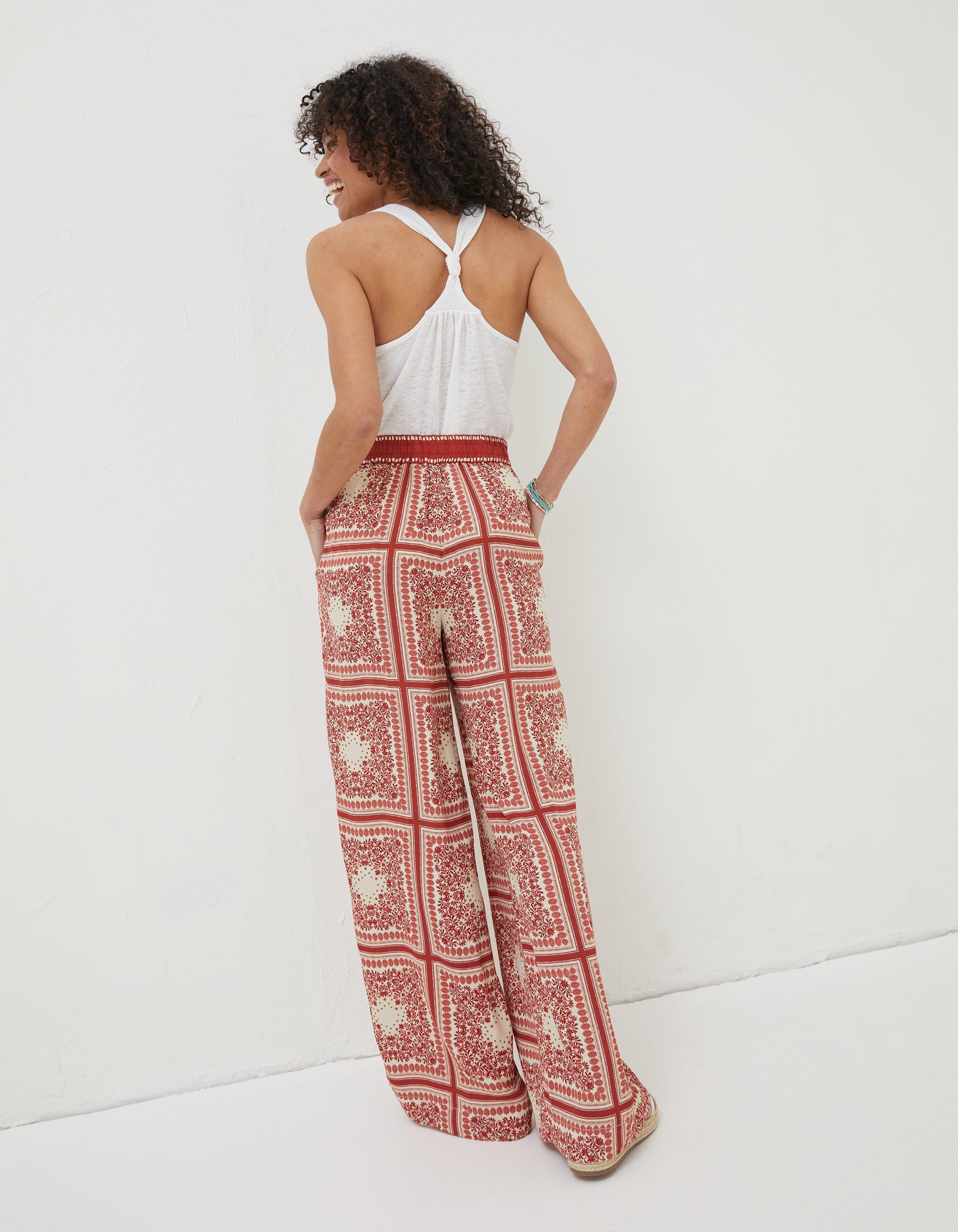 Fat face shop wide leg trousers