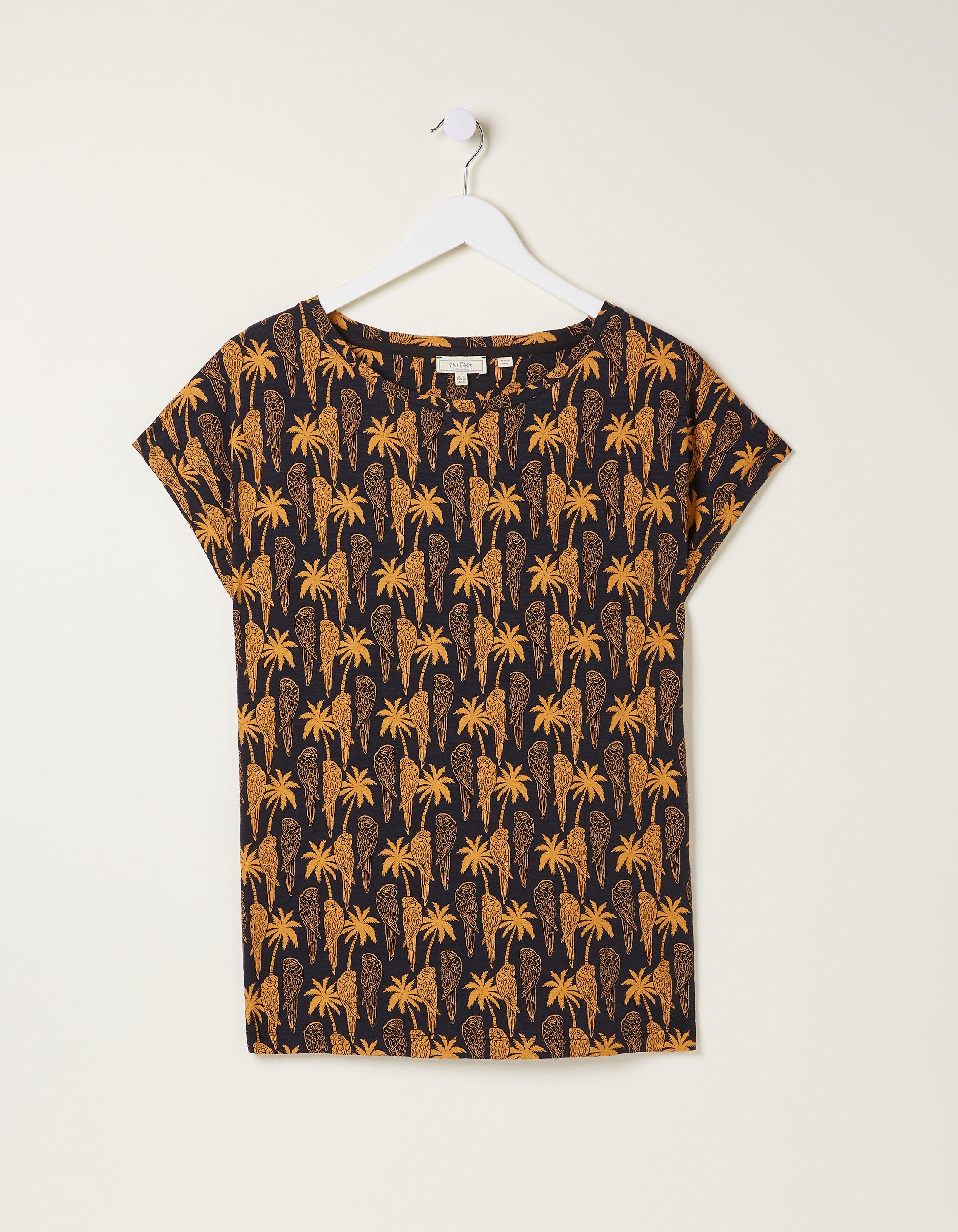 Printed T-shirt - Dark yellow/tiger - Kids