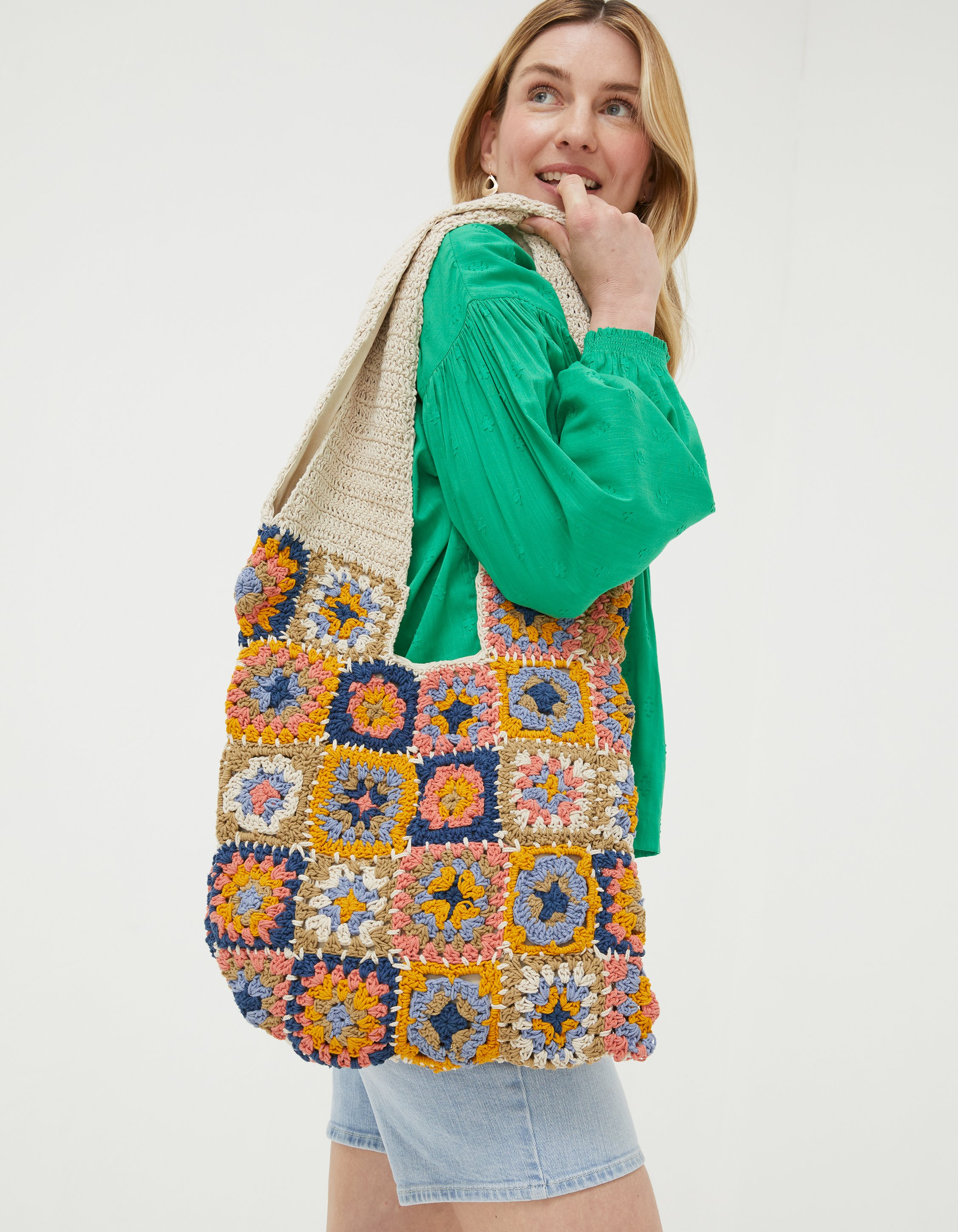 Nova Crochet Tile Bag