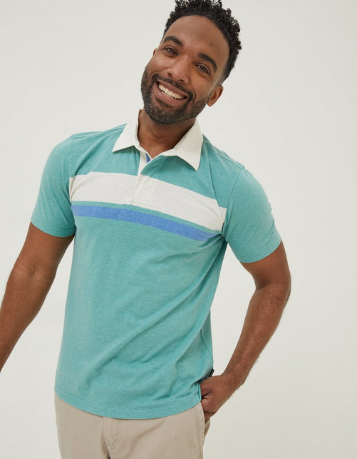Mens Hastings Chest Stripe Polo