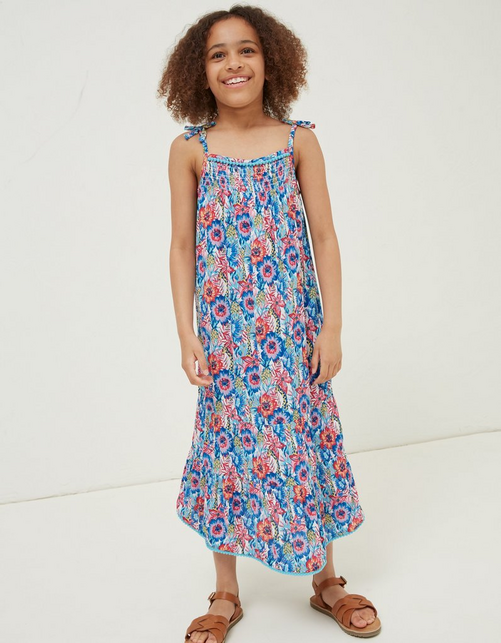 Kid’s Rosa Tropical Print Dress