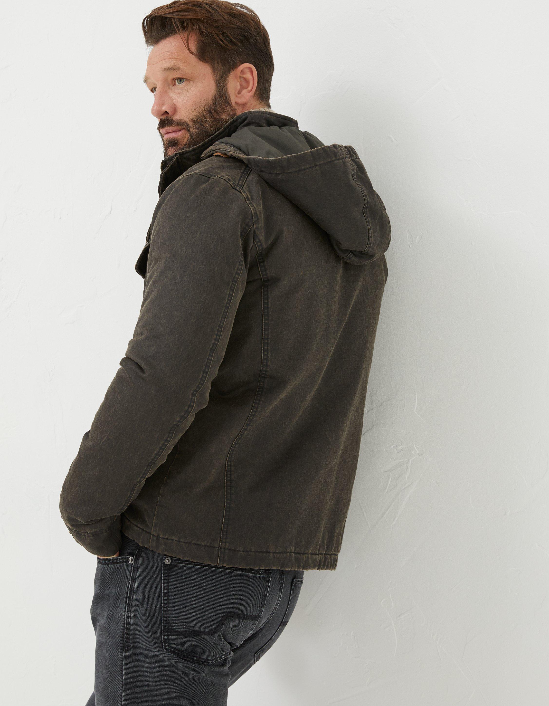 Levi's hooded military jacket sale