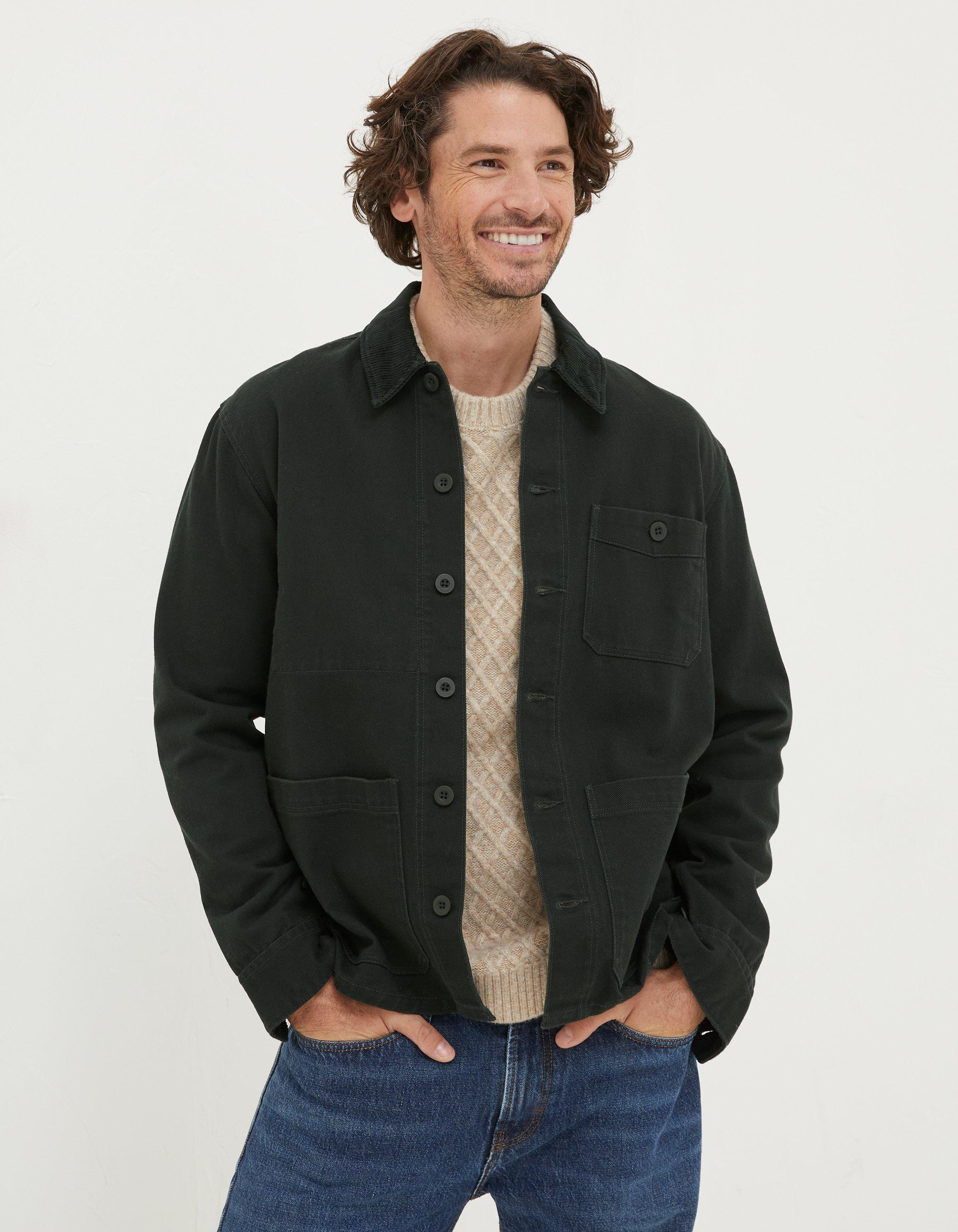 Men worker shop jacket