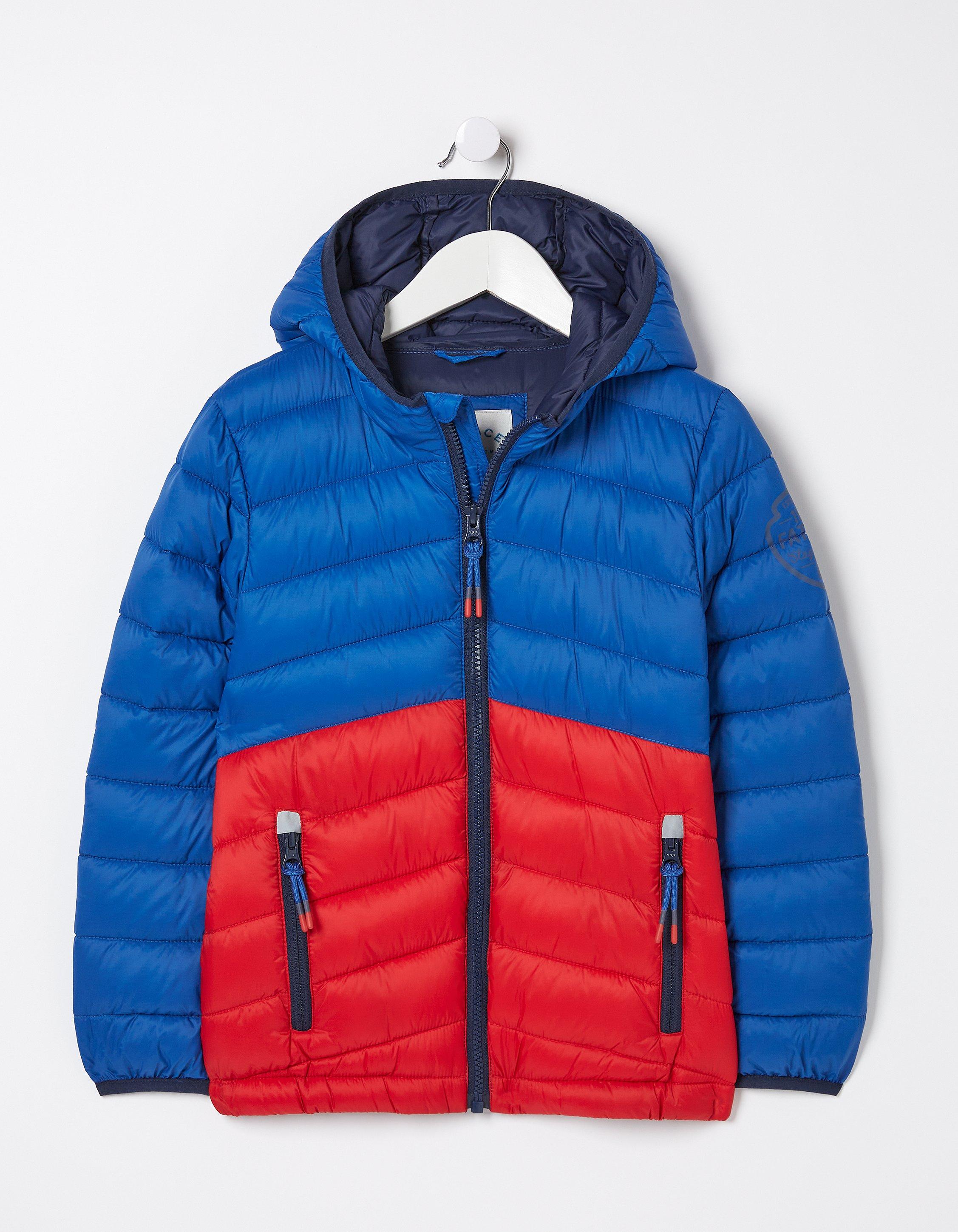 Colour block hotsell padded jacket