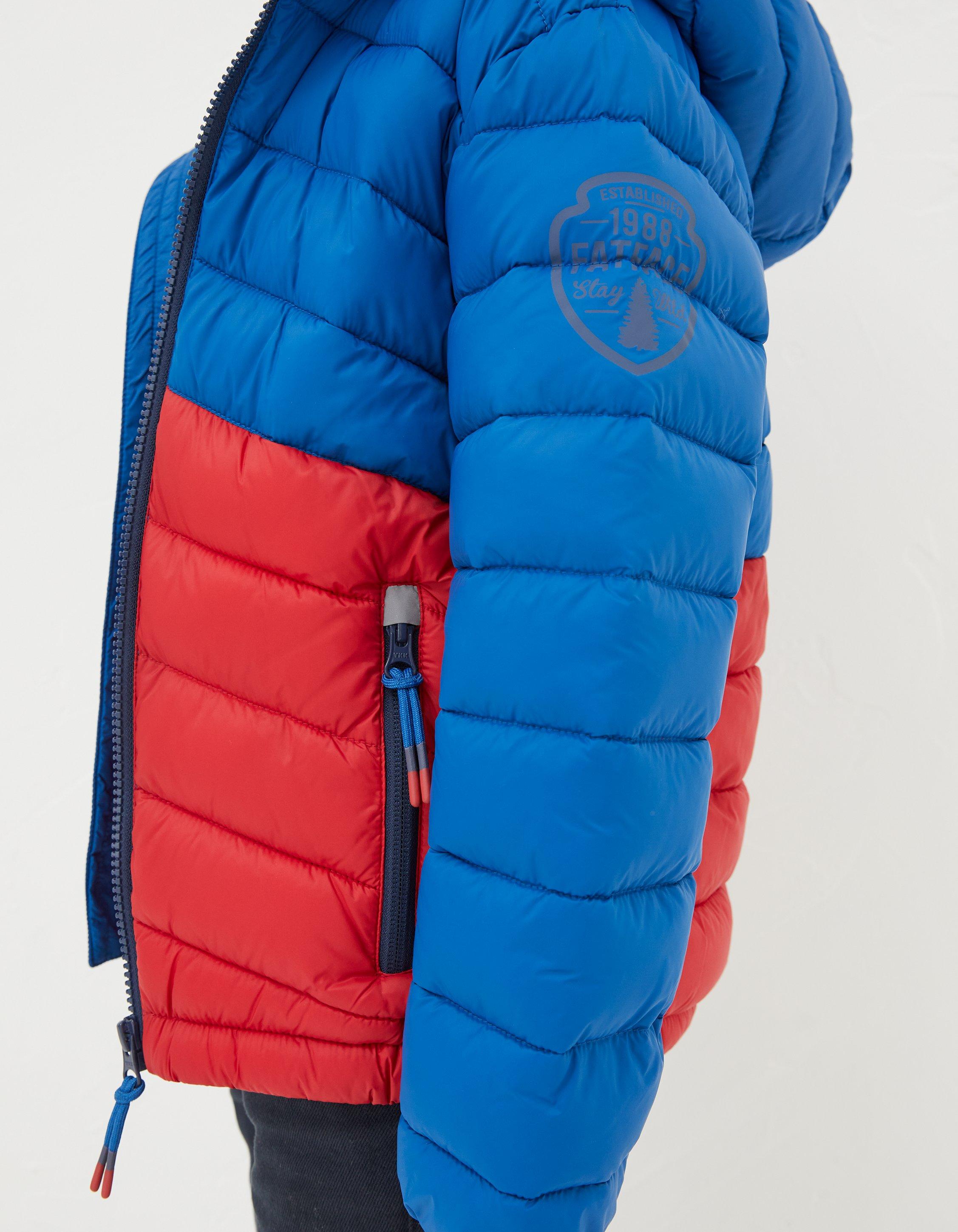 Block padded cheap jacket