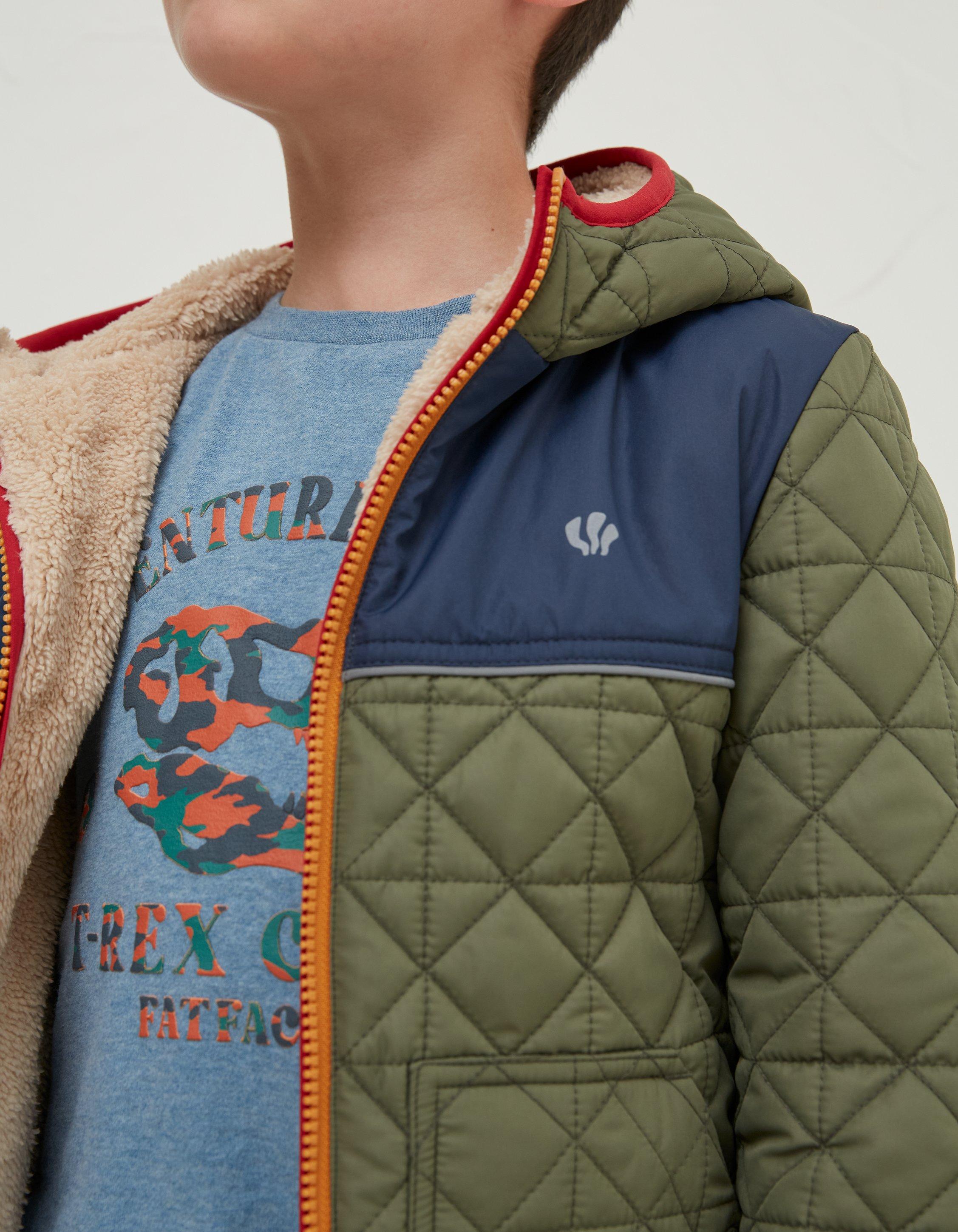 Reversible Quilted Jacket, Coats & Jackets | FatFace.com