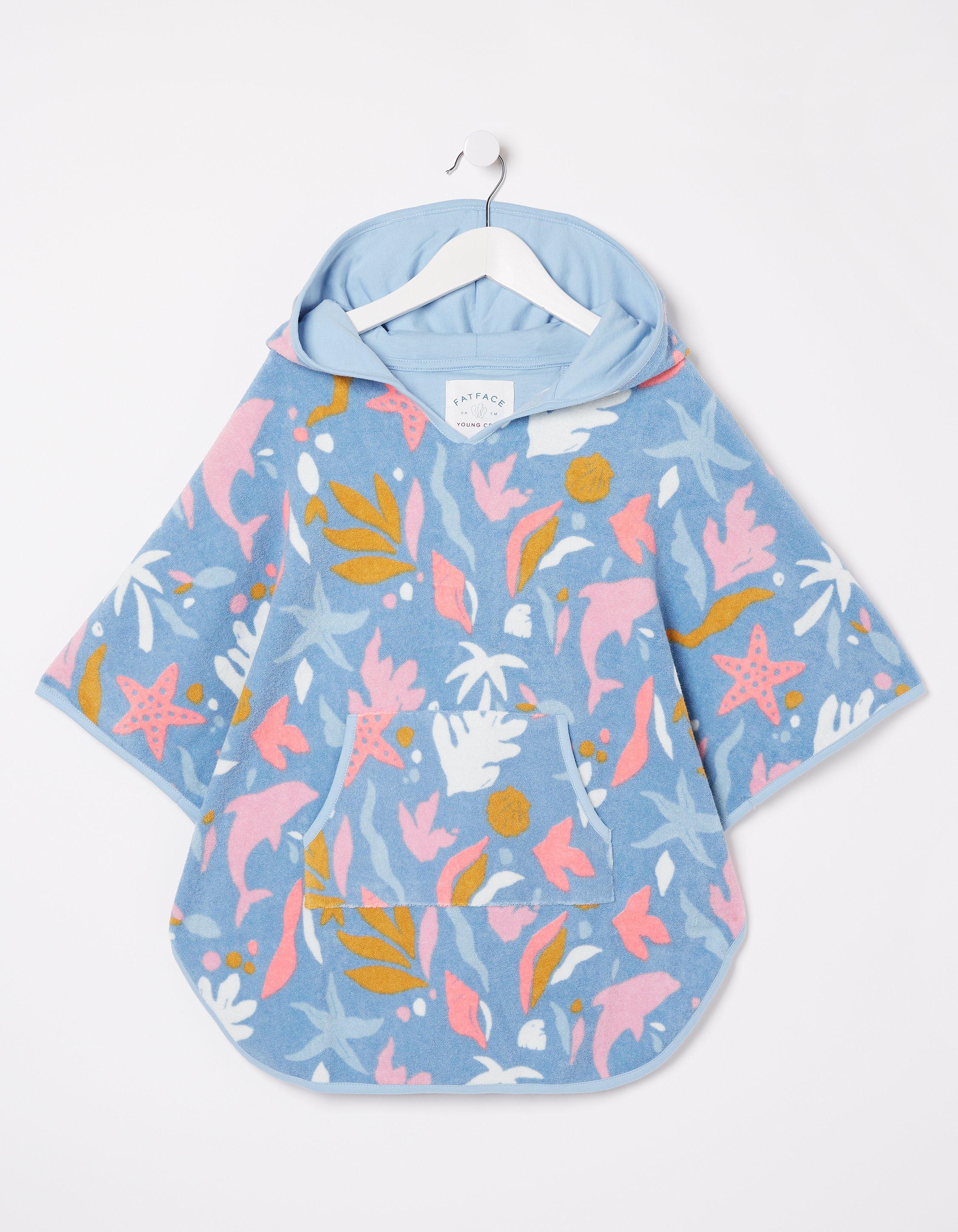 Girls swim online poncho