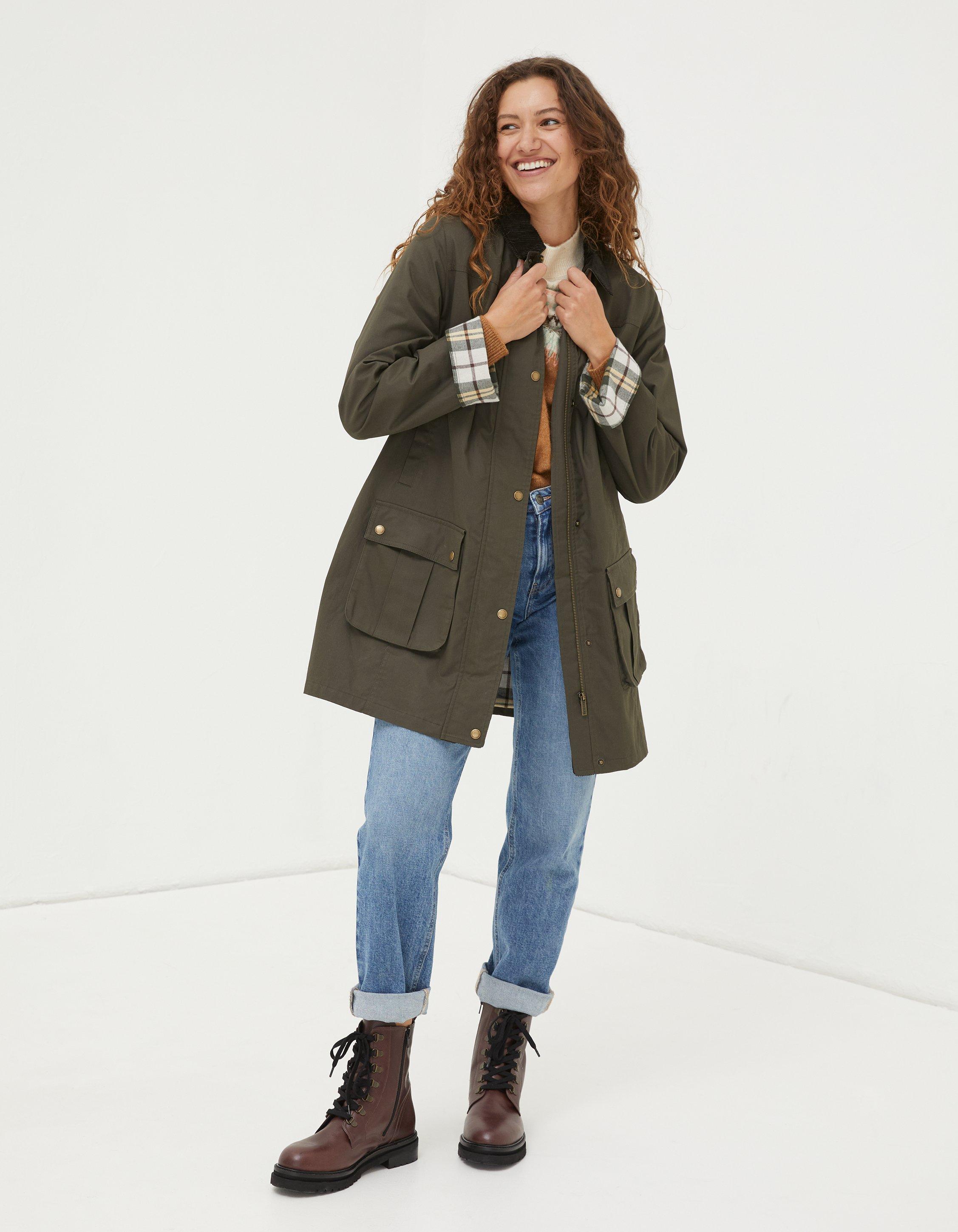 Hampshire Dry Wax Swing Coat