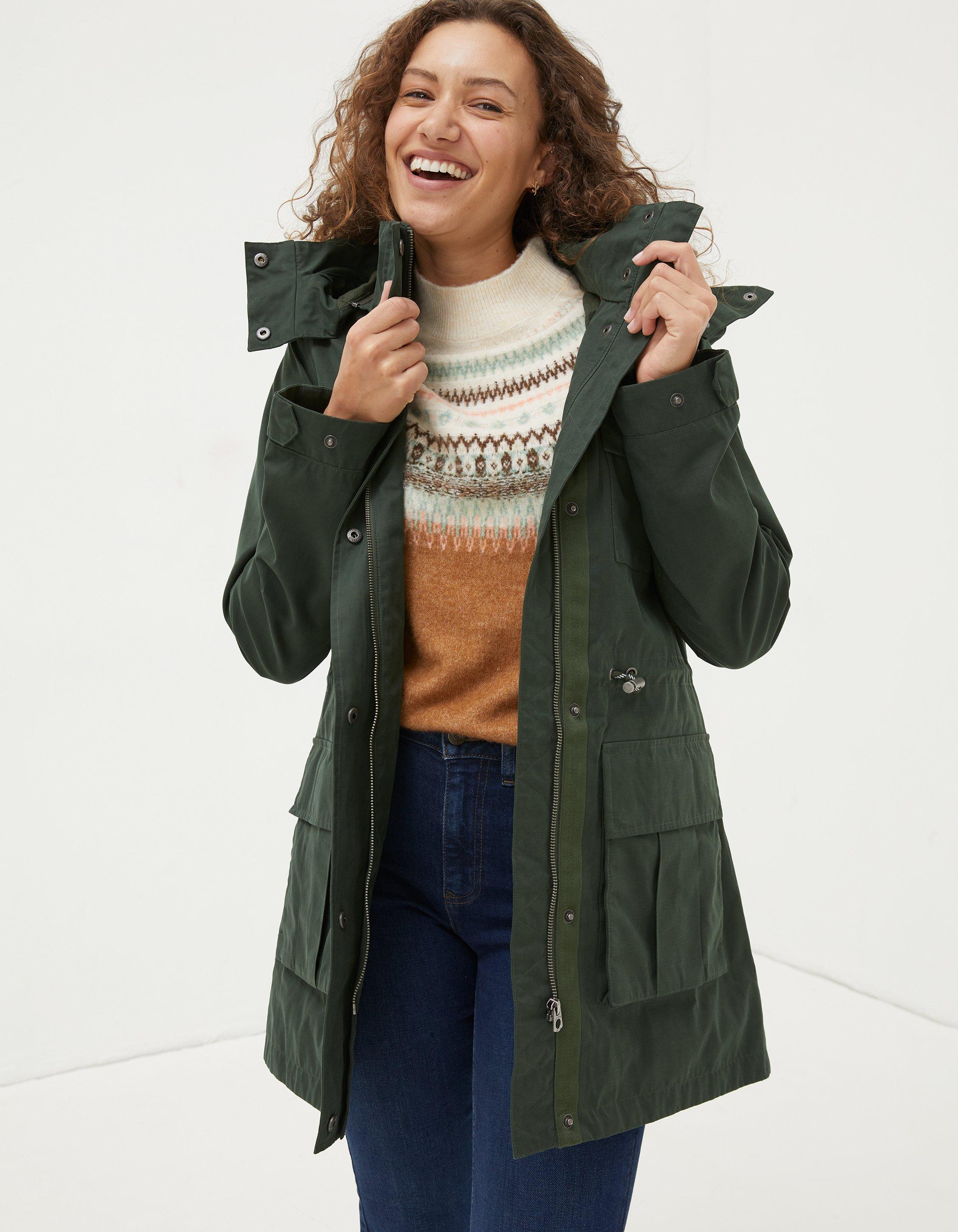 Women's Green Coats & Jackets