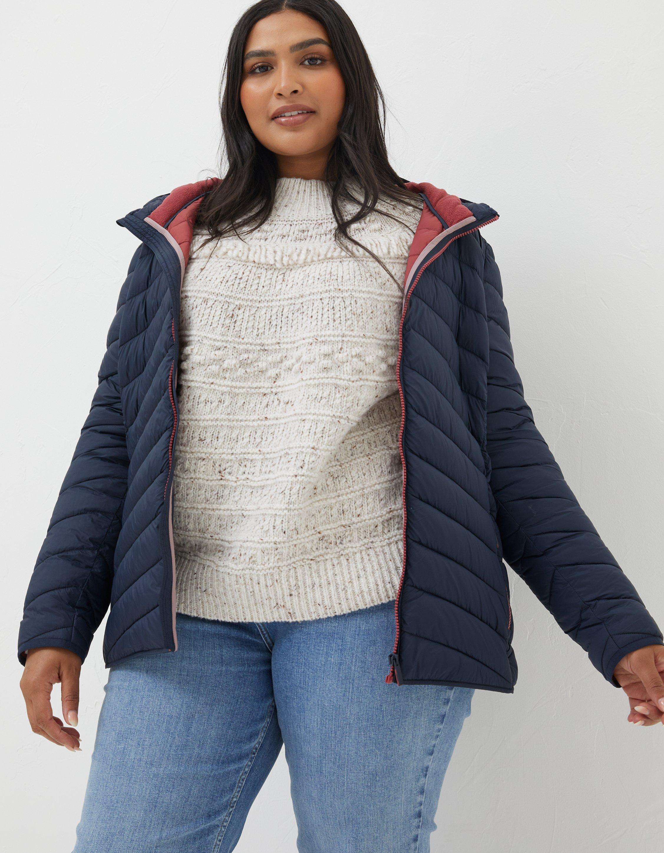 Fat face cumbria long puffer jacket online