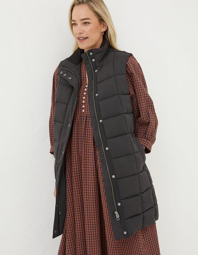 Sienna Longline Gilet, Coats & Jackets
