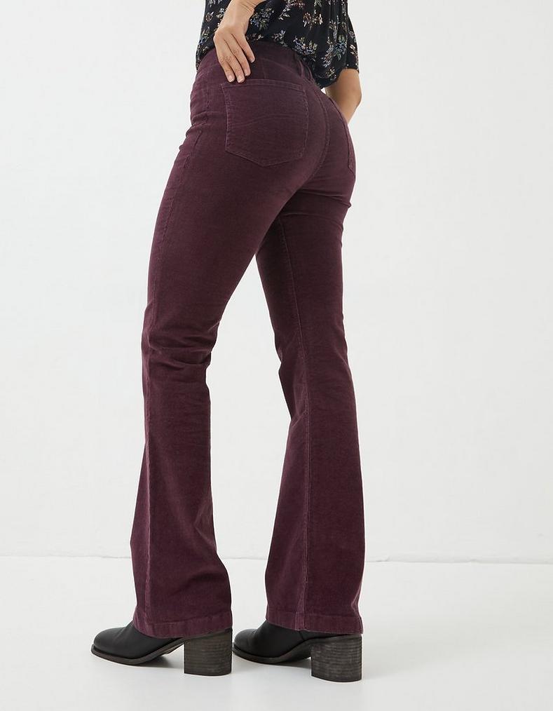 Fly Flare Corduroy Trousers, Trousers & Leggings