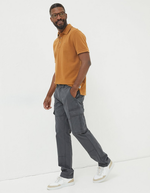 Mens Bude Straight Cargo Trousers
