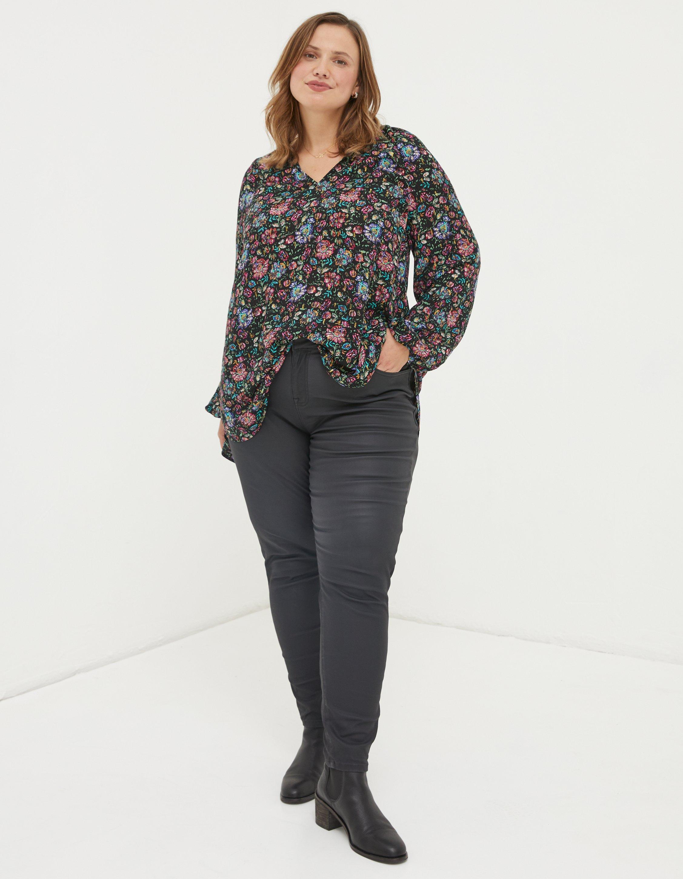 Five Pocket Coated Jegging, Trousers & Leggings