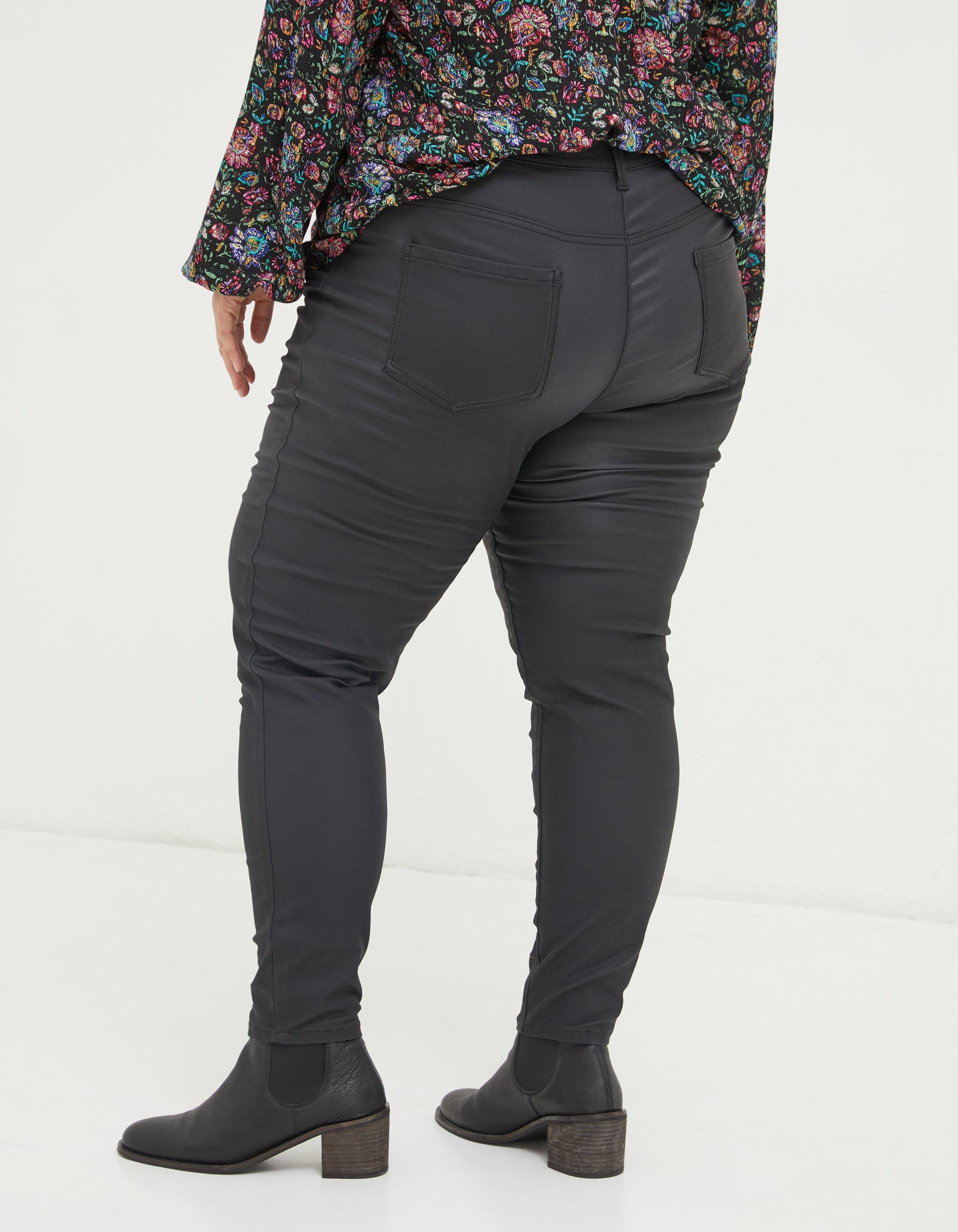 Black Five Pocket Jeggings, FatFace.com