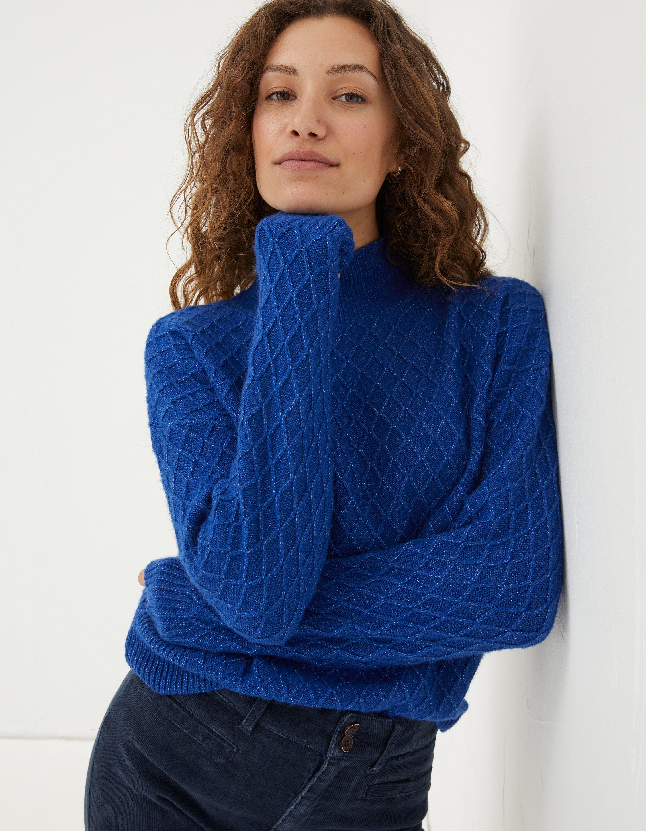 Fat face cable knit jumper sale