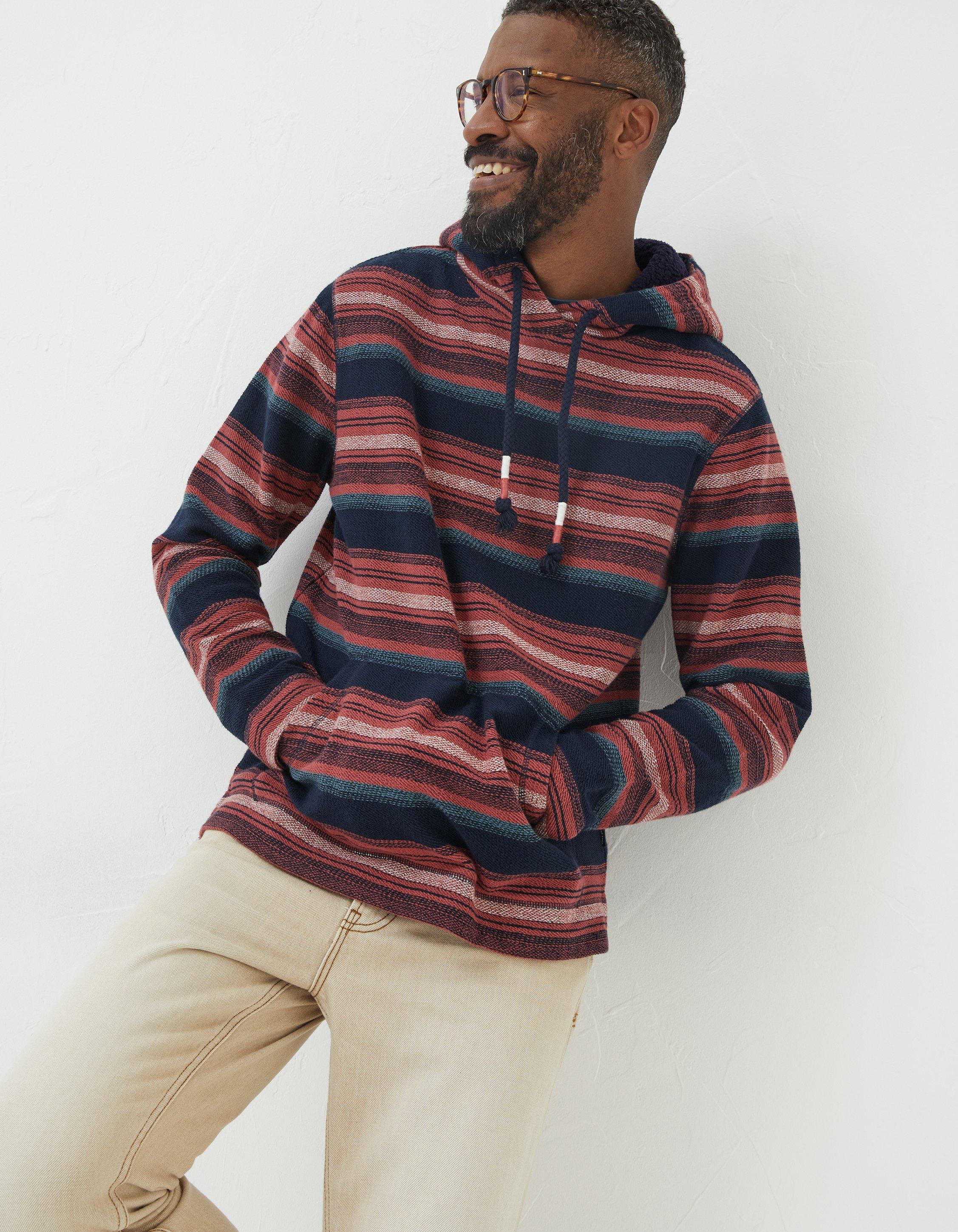 Striped 2025 mens hoodie