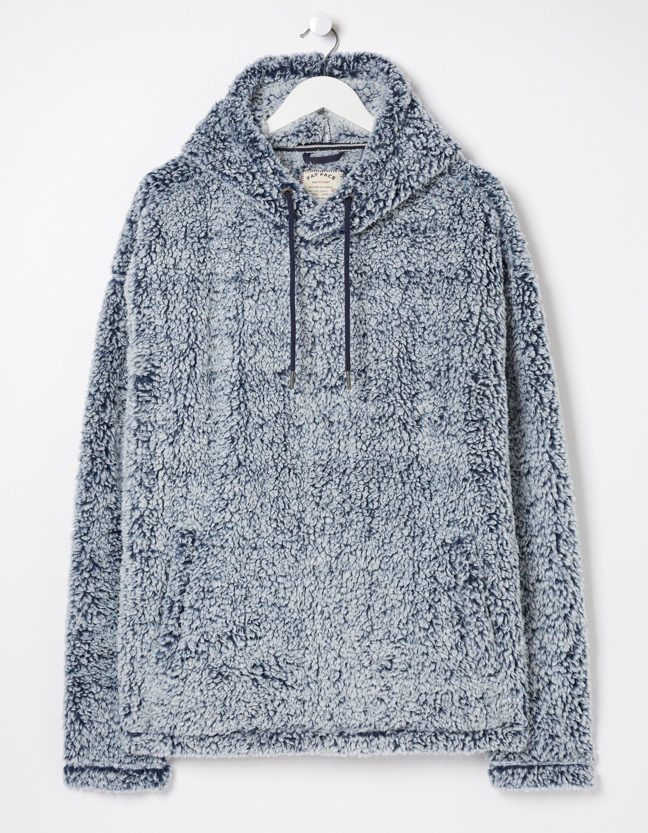 Express mens sherpa hoodie sale