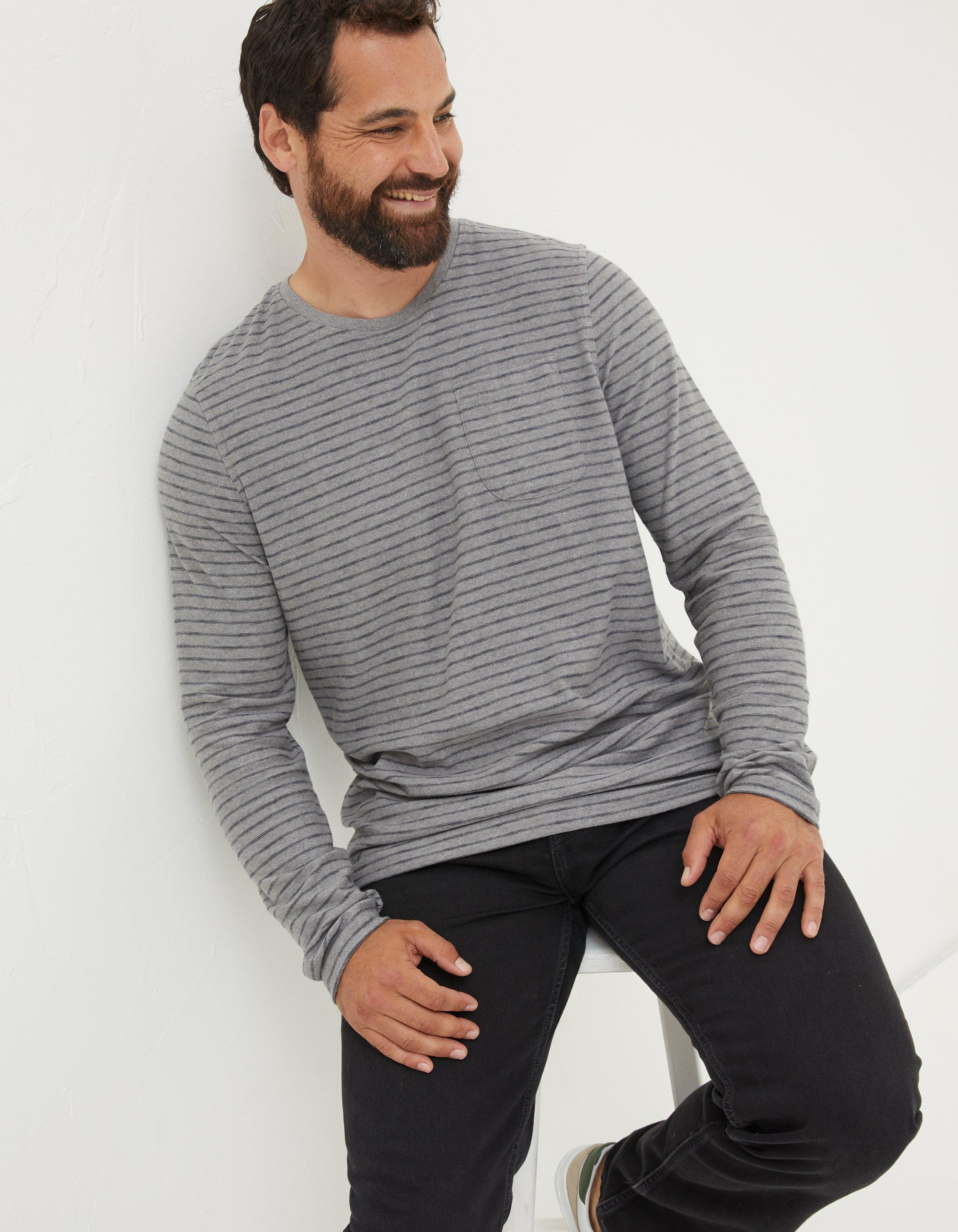 Long Sleeve Layering Tee ~ Marl Grey