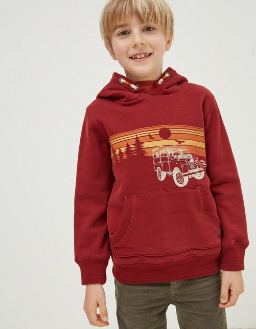 Kid’s Land Rover Popover Hoodie