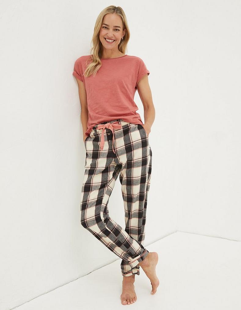 Eva Large Check Pyjama, Nightwear & Loungewear