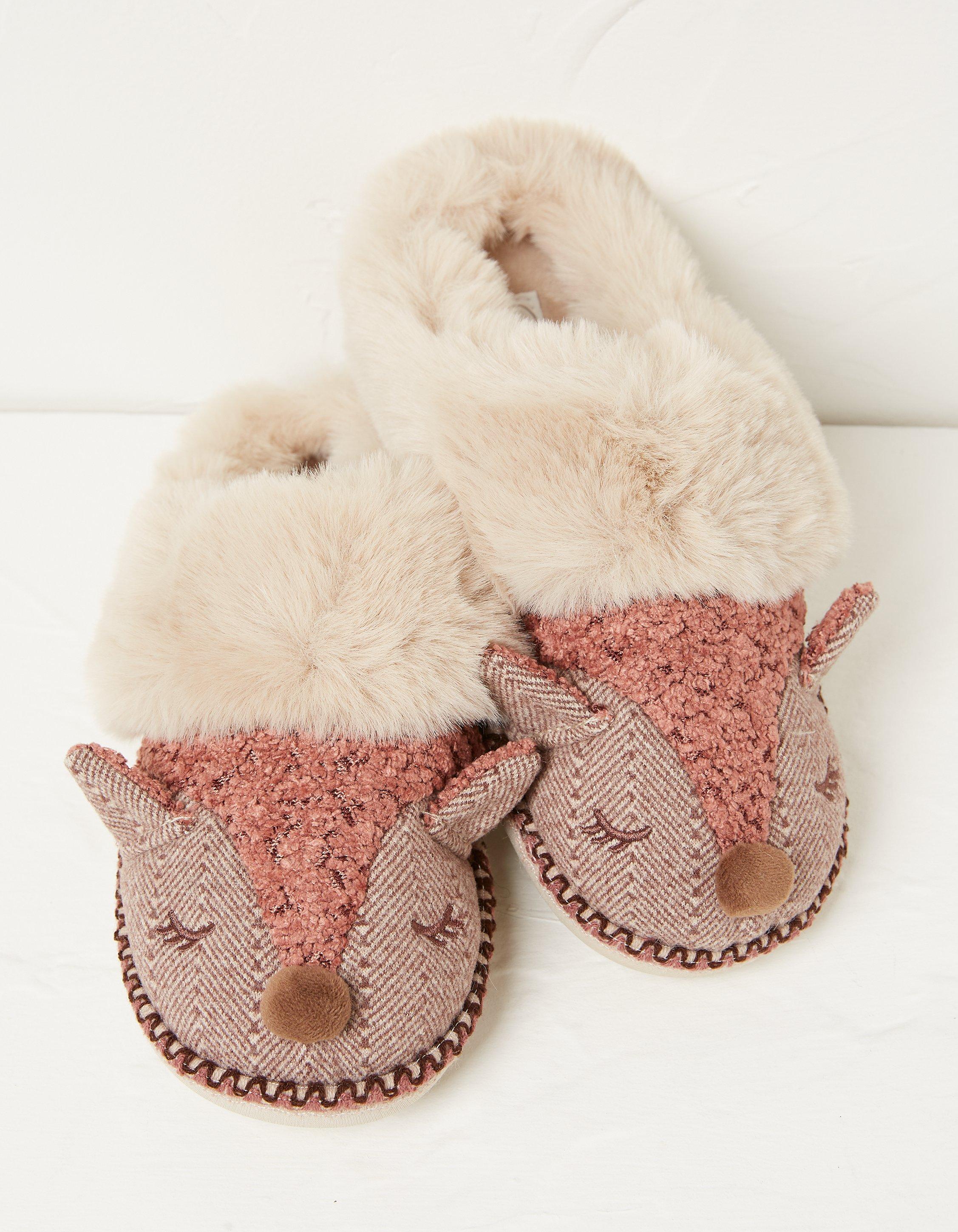 Fat face slippers sale on sale