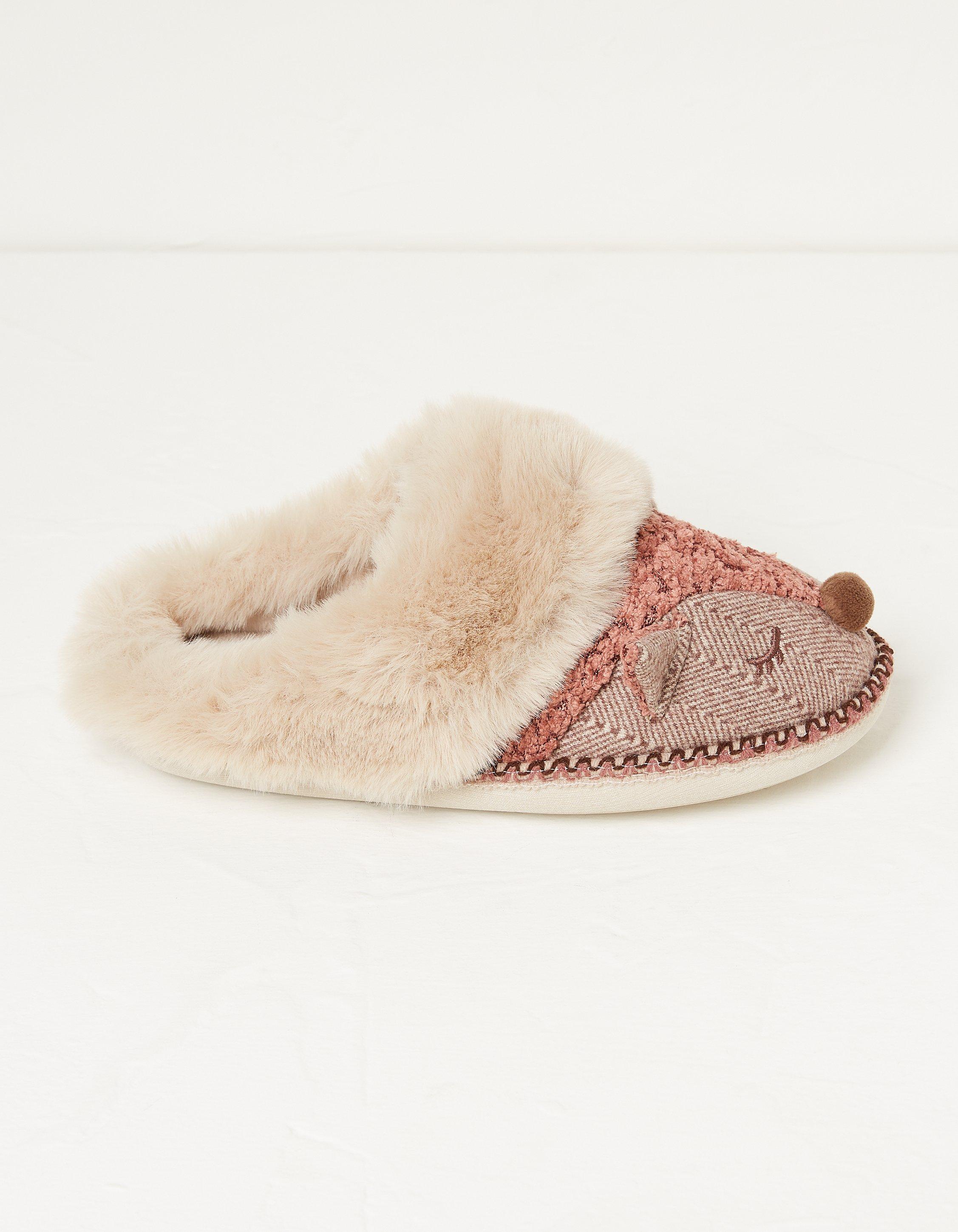 Fatface hedgehog online slippers