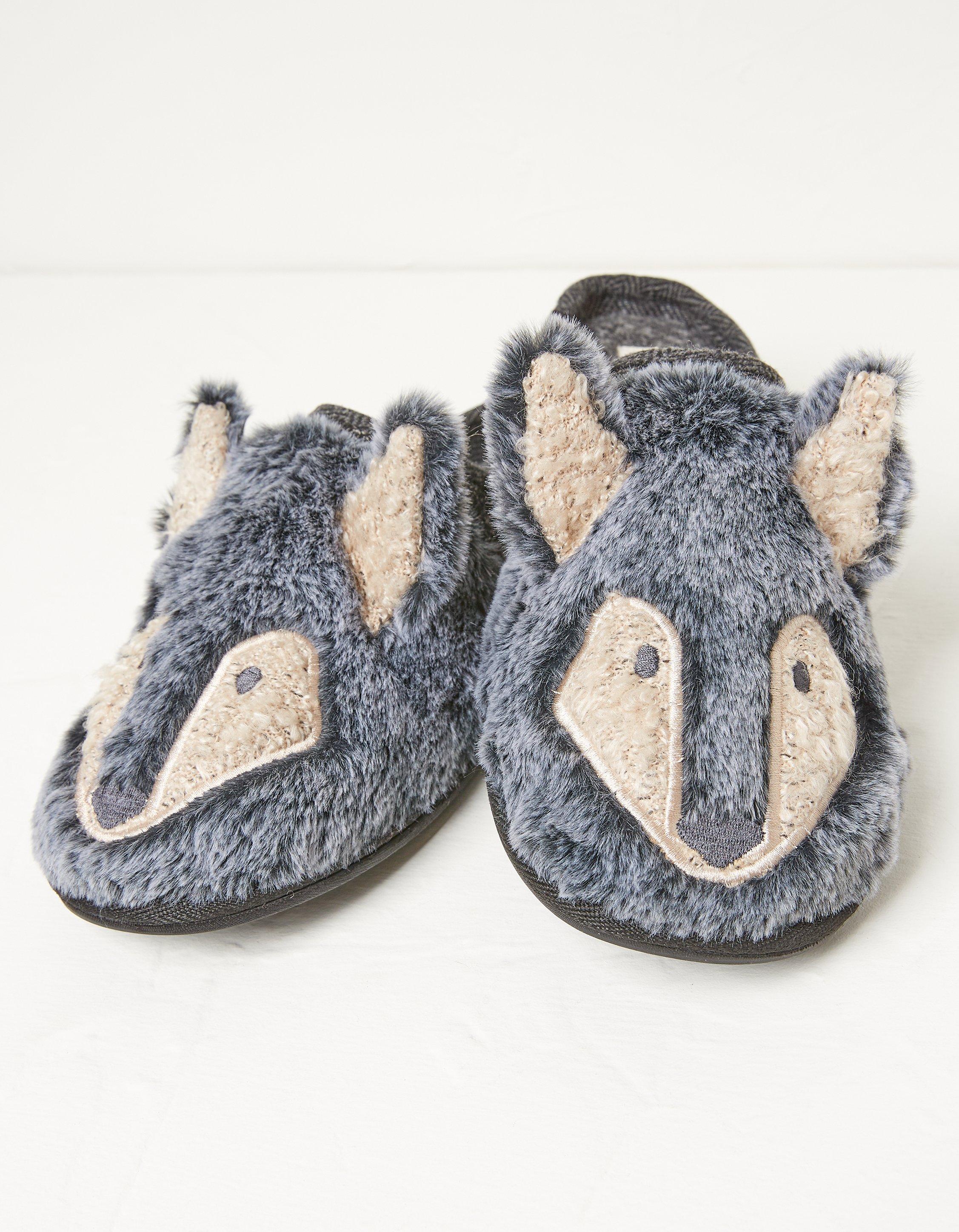 Fat face fox slippers new arrivals