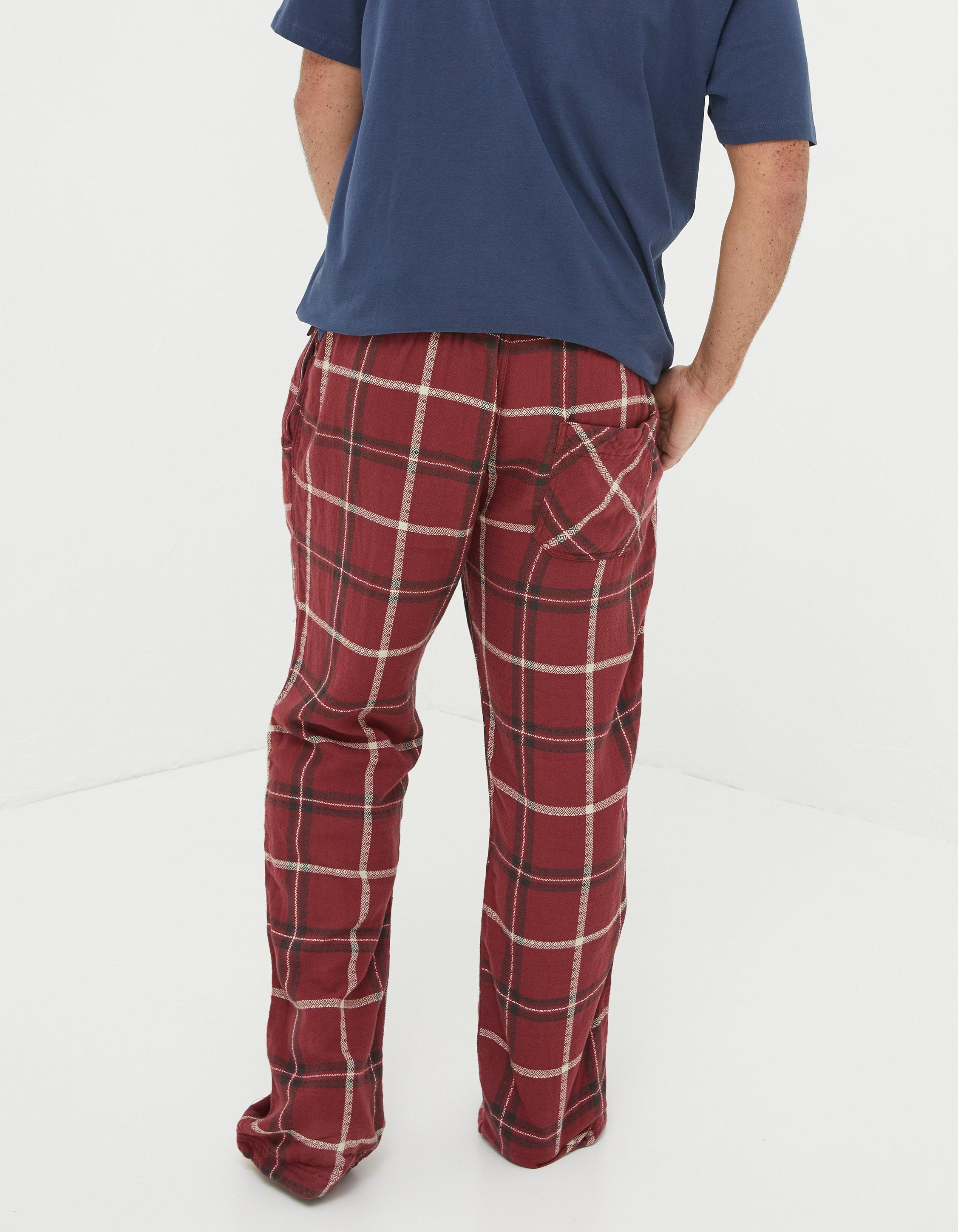 Falmouth Jacquard Pyjama Bottoms, Nightwear & Pyjamas | FatFace.com