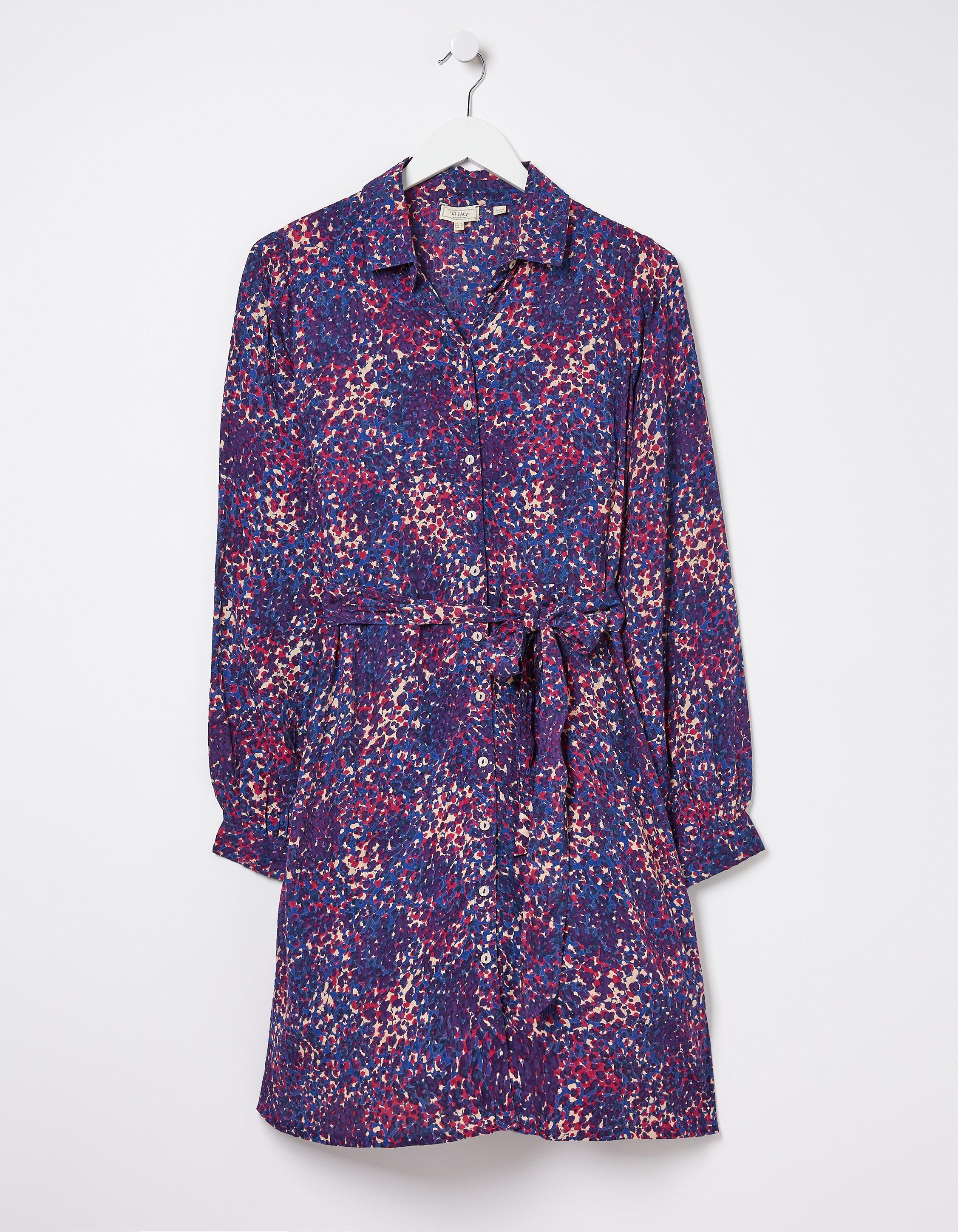 Charlie opulent paisley store shirt dress