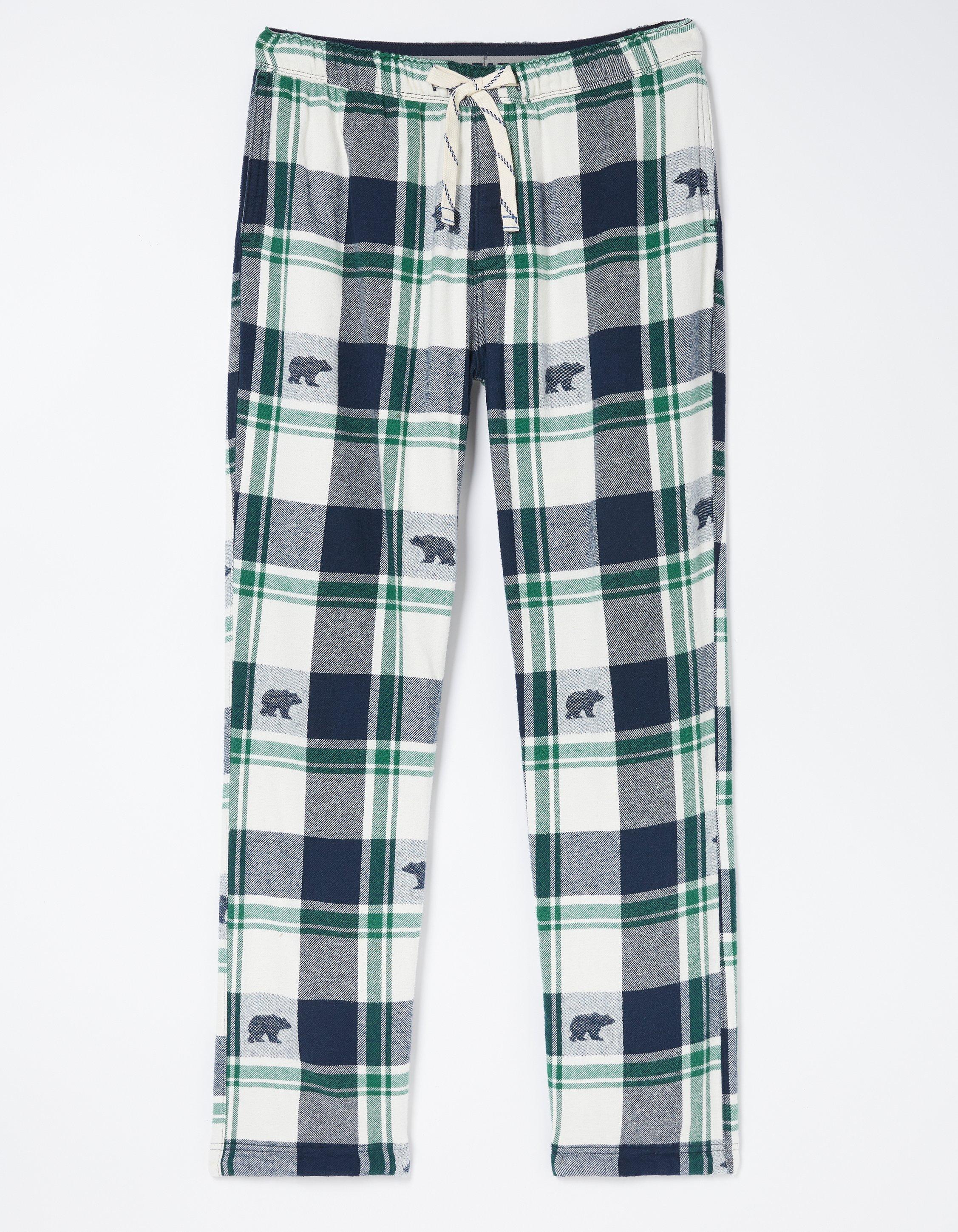 Bobbi Bear Jacquard Lounge Pants, Nightwear & Loungewear | FatFace.com