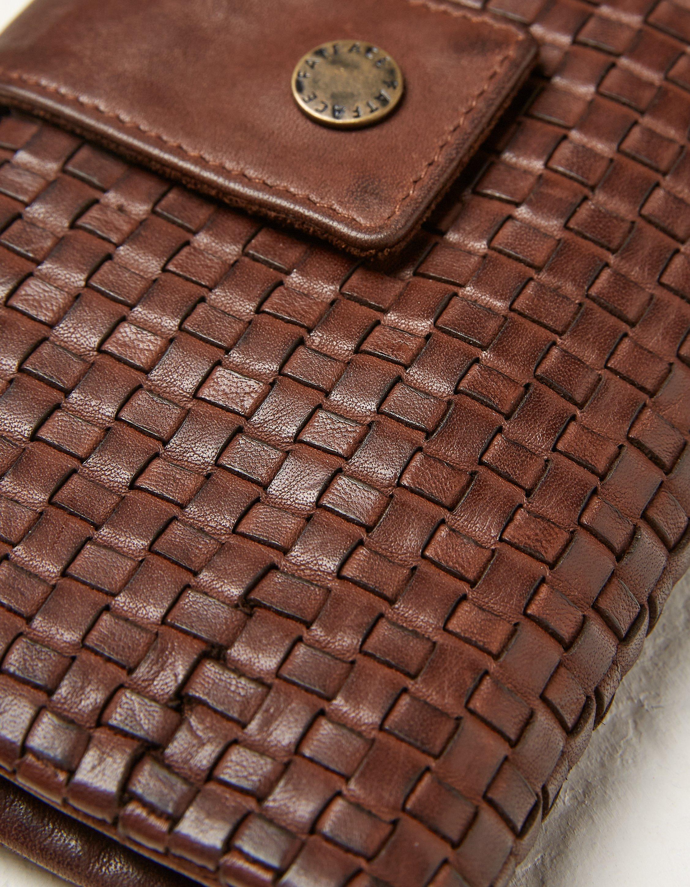 Leather Woven Purse