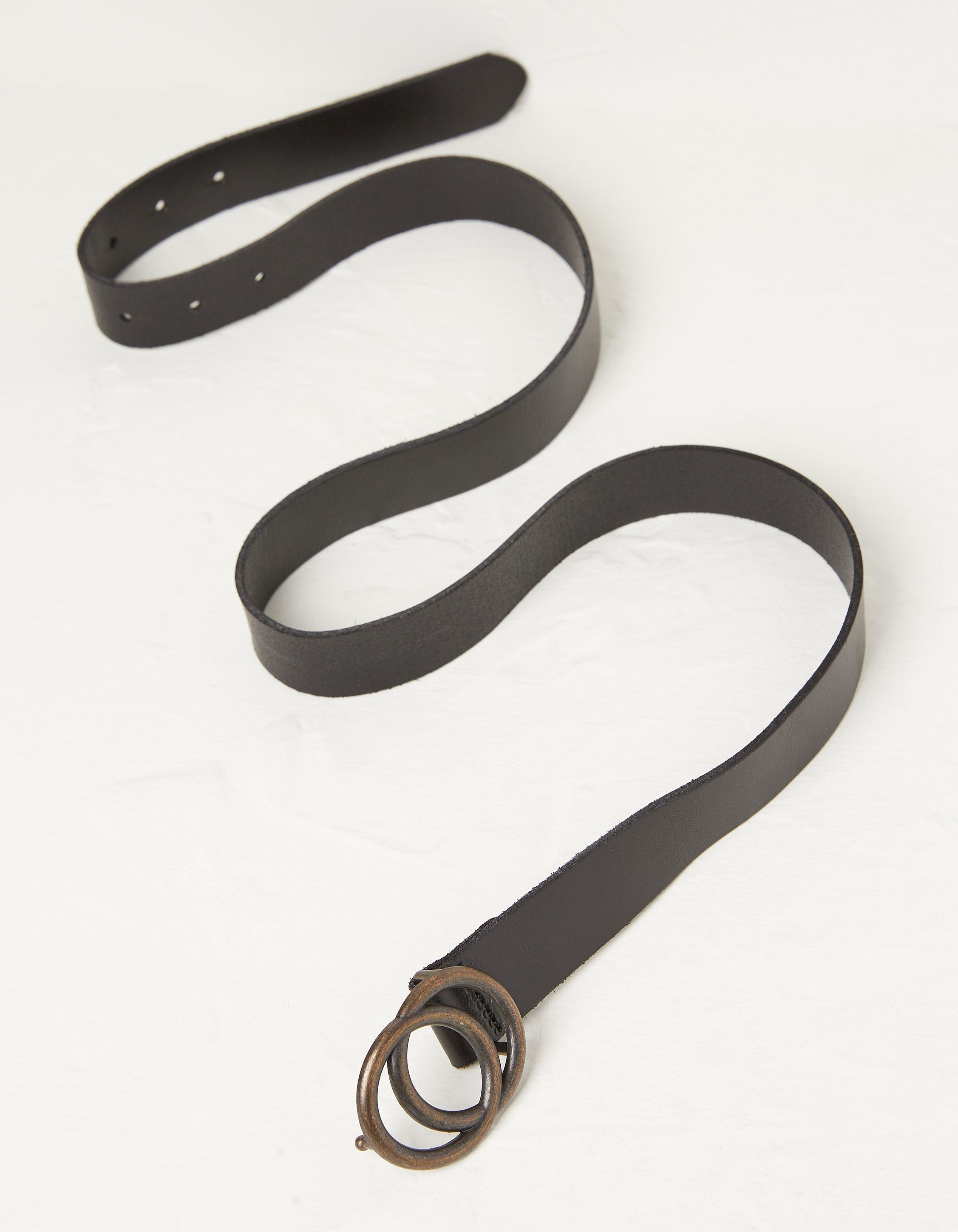 Leather Circle Belt 