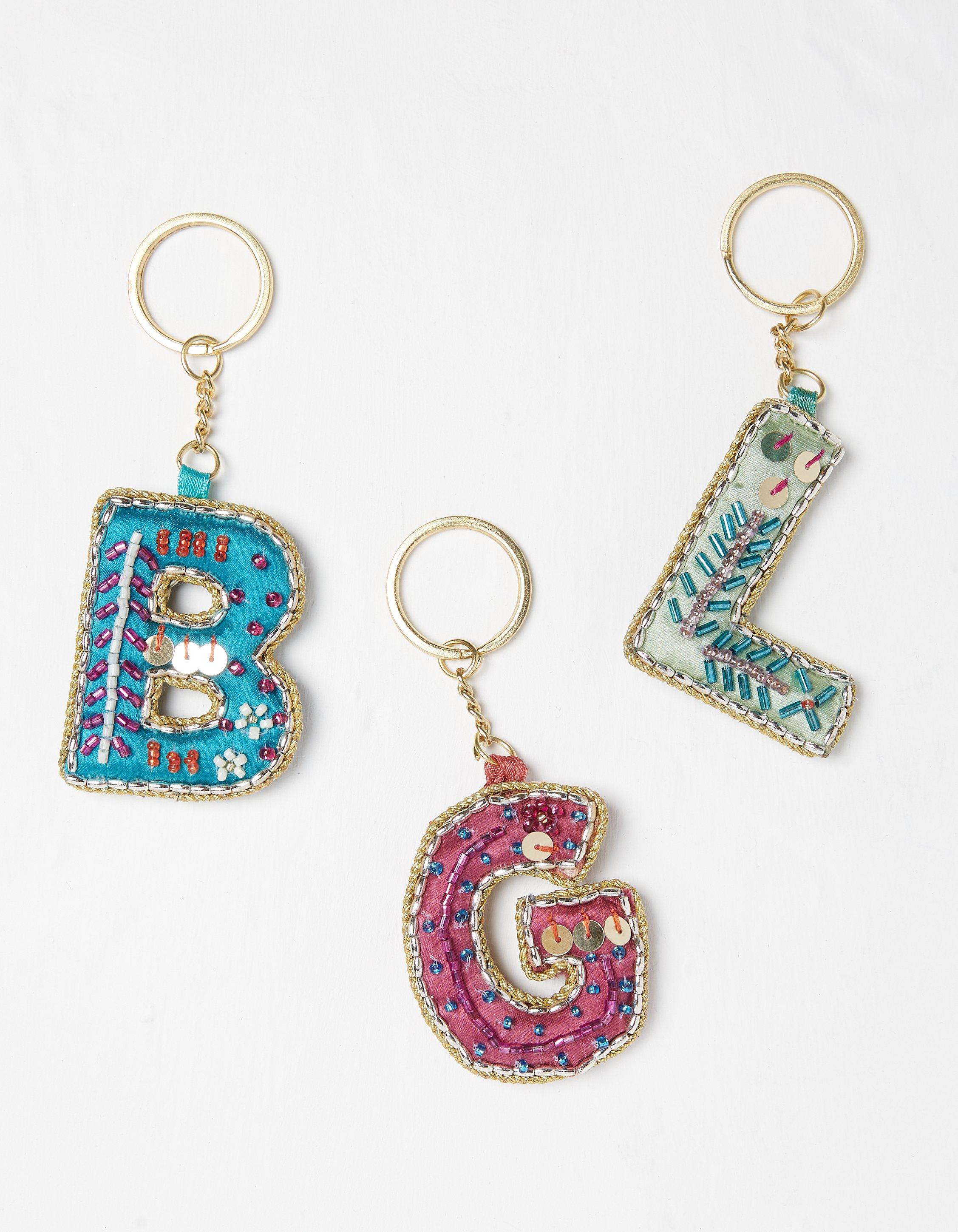 Alphabet Keyring A-L, Keyrings