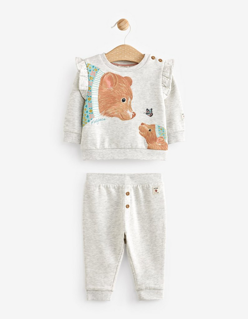 Kid’s Bear Graphic Romper Suit