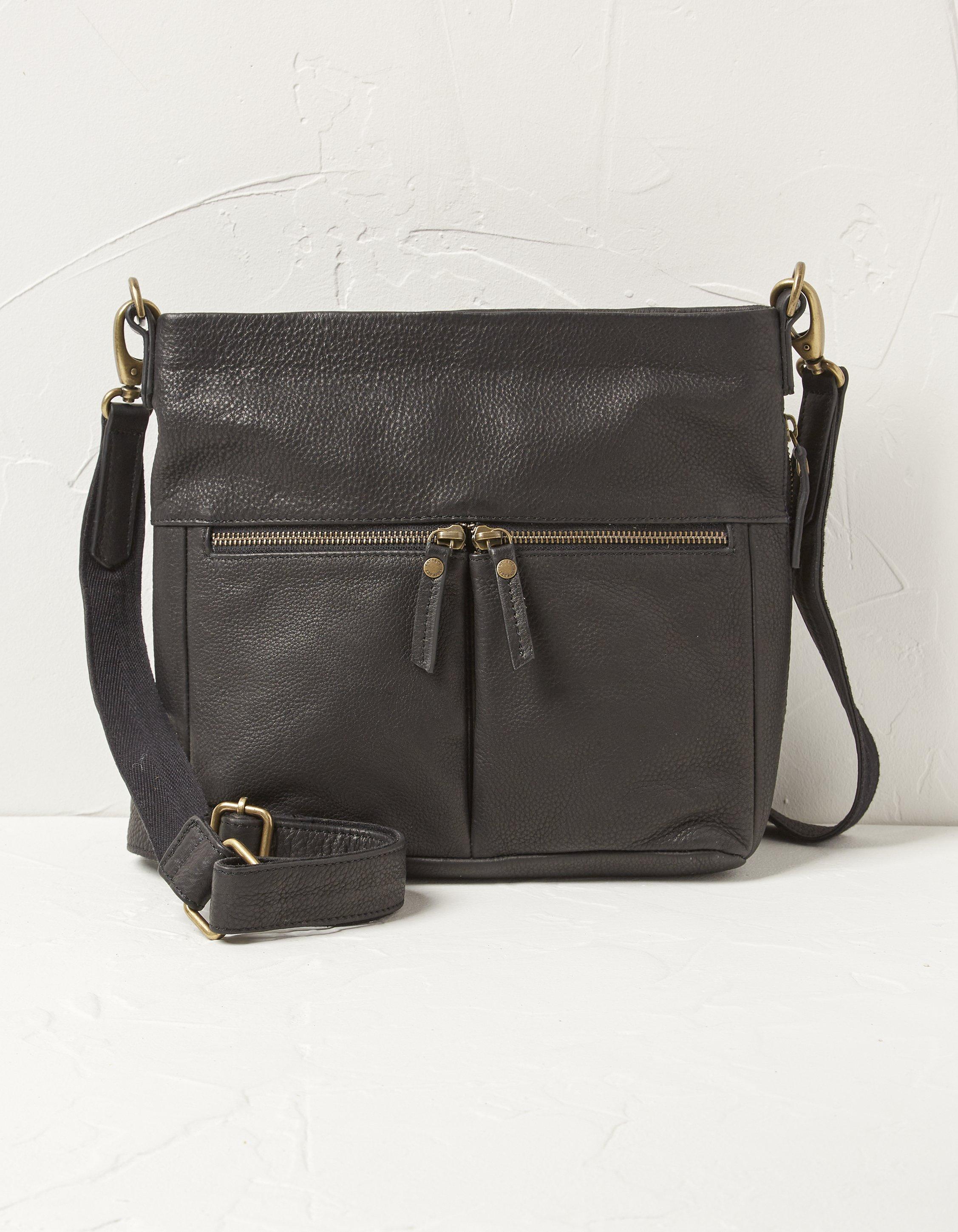 Fat face best sale leather satchel bag