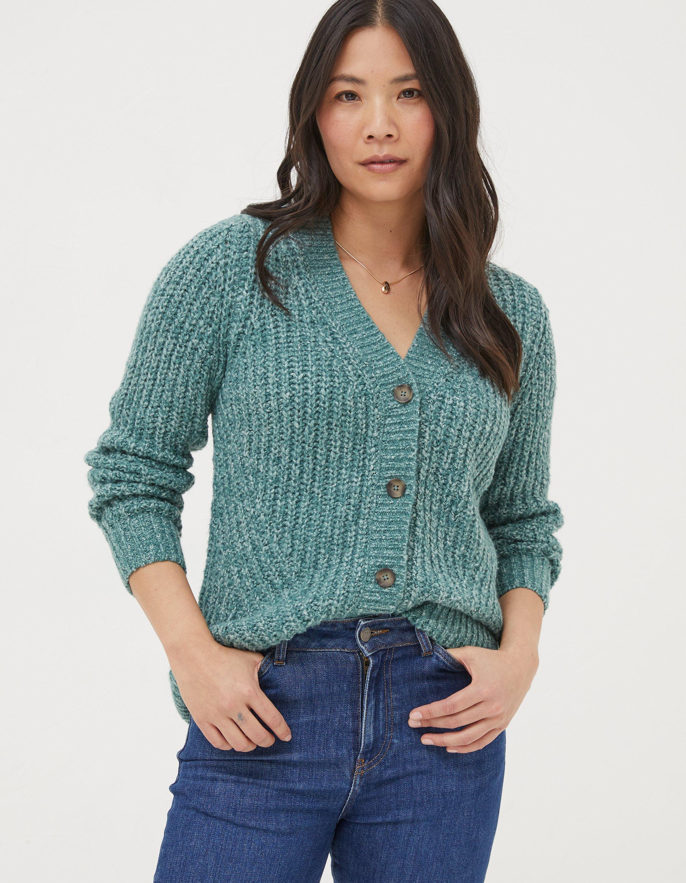 Alicia V Neck Cardigan, Sweaters & Cardigans | FatFace.com