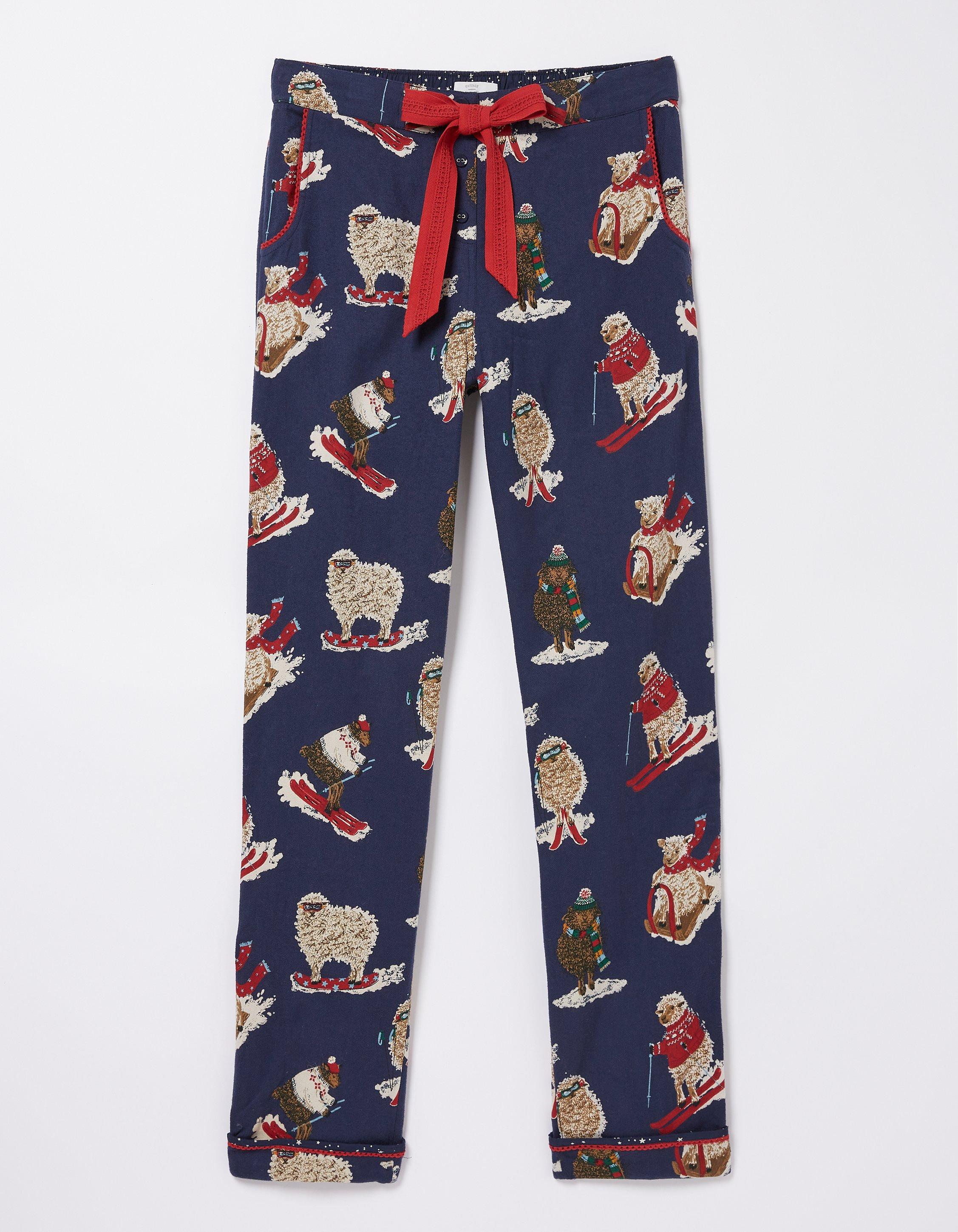 Eva Stevie Sheep Pyjama Bottoms, Nightwear & Loungewear