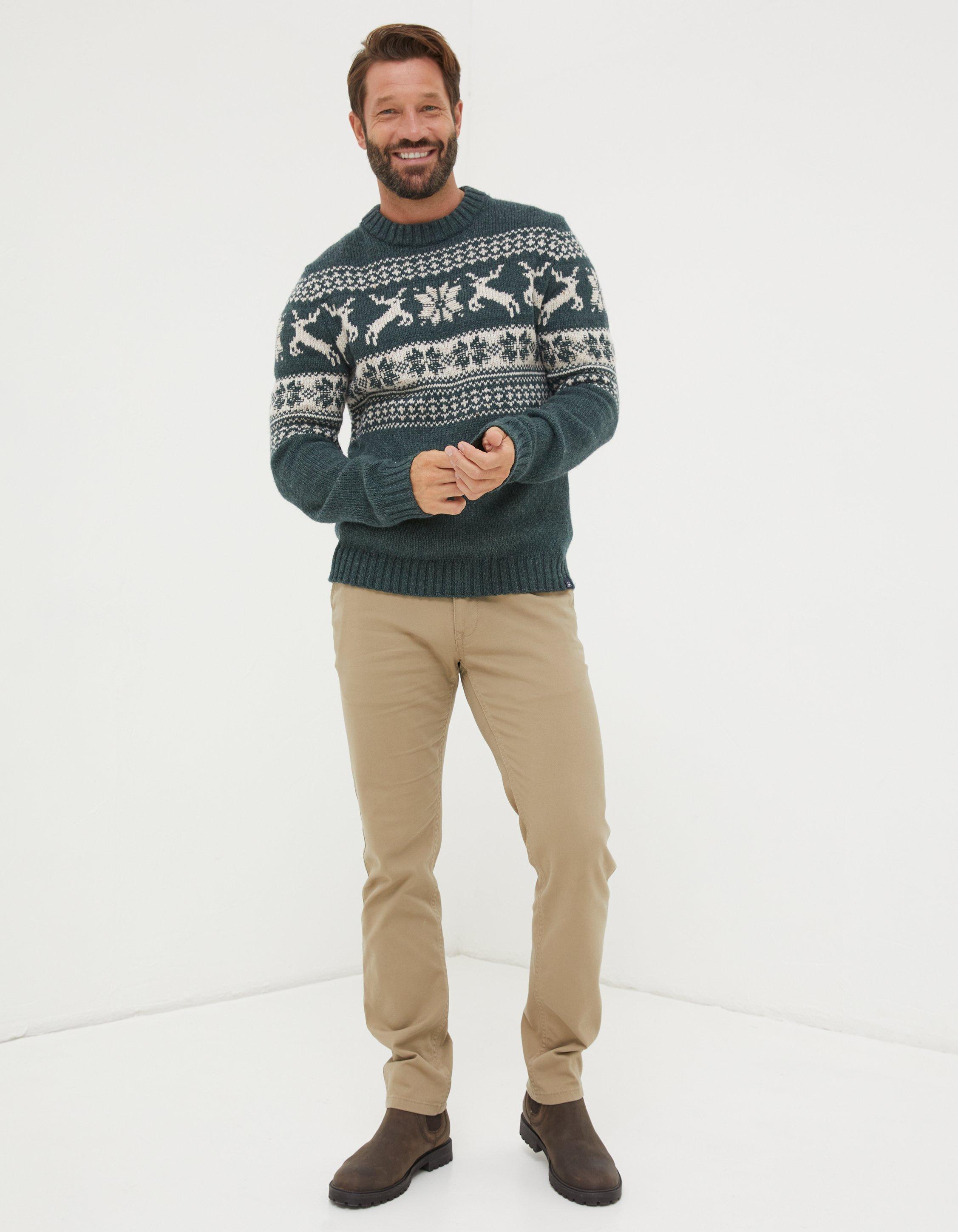 Fat face christmas outlet jumper mens