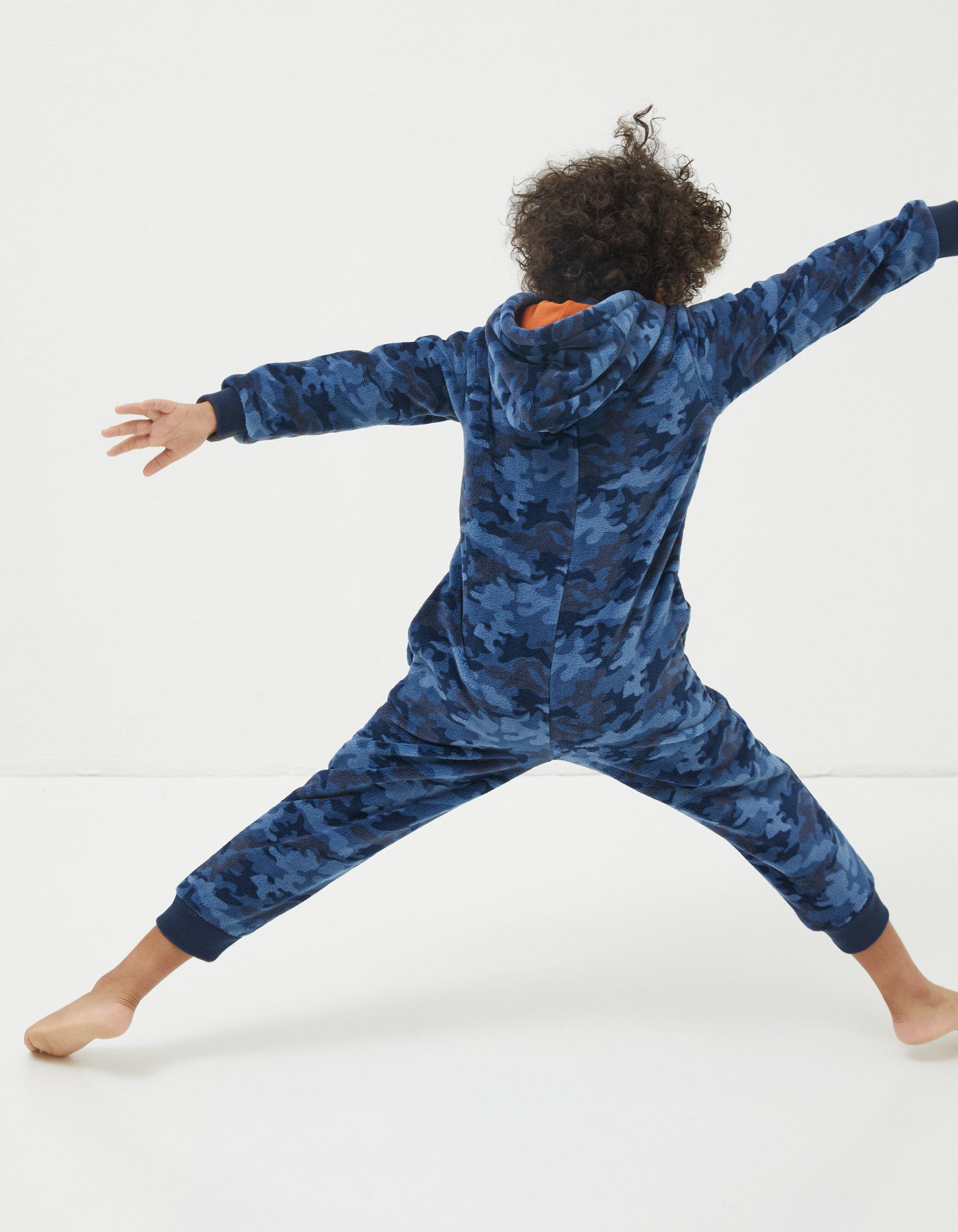 Camo Onesie Nightwear Loungewear FatFace