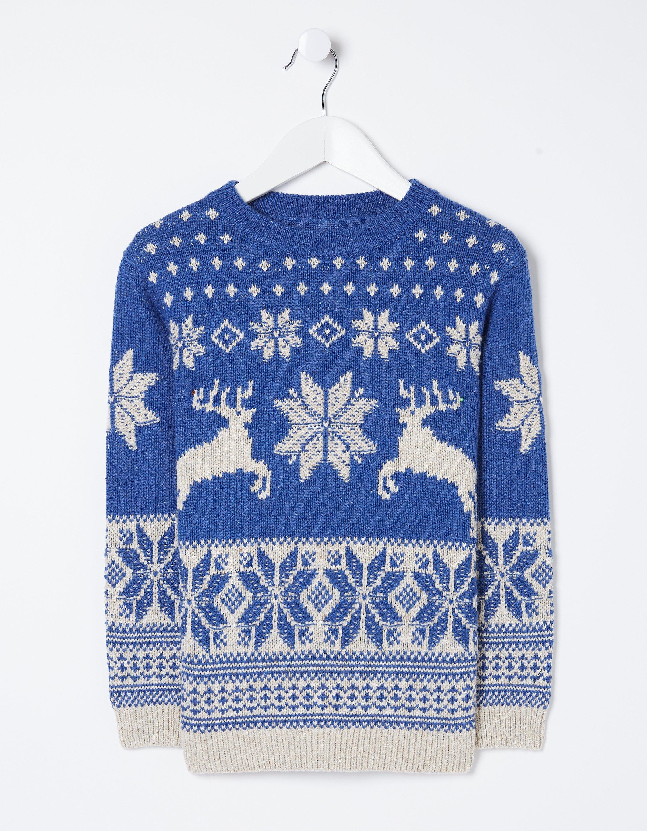 Fat face outlet reindeer jumper