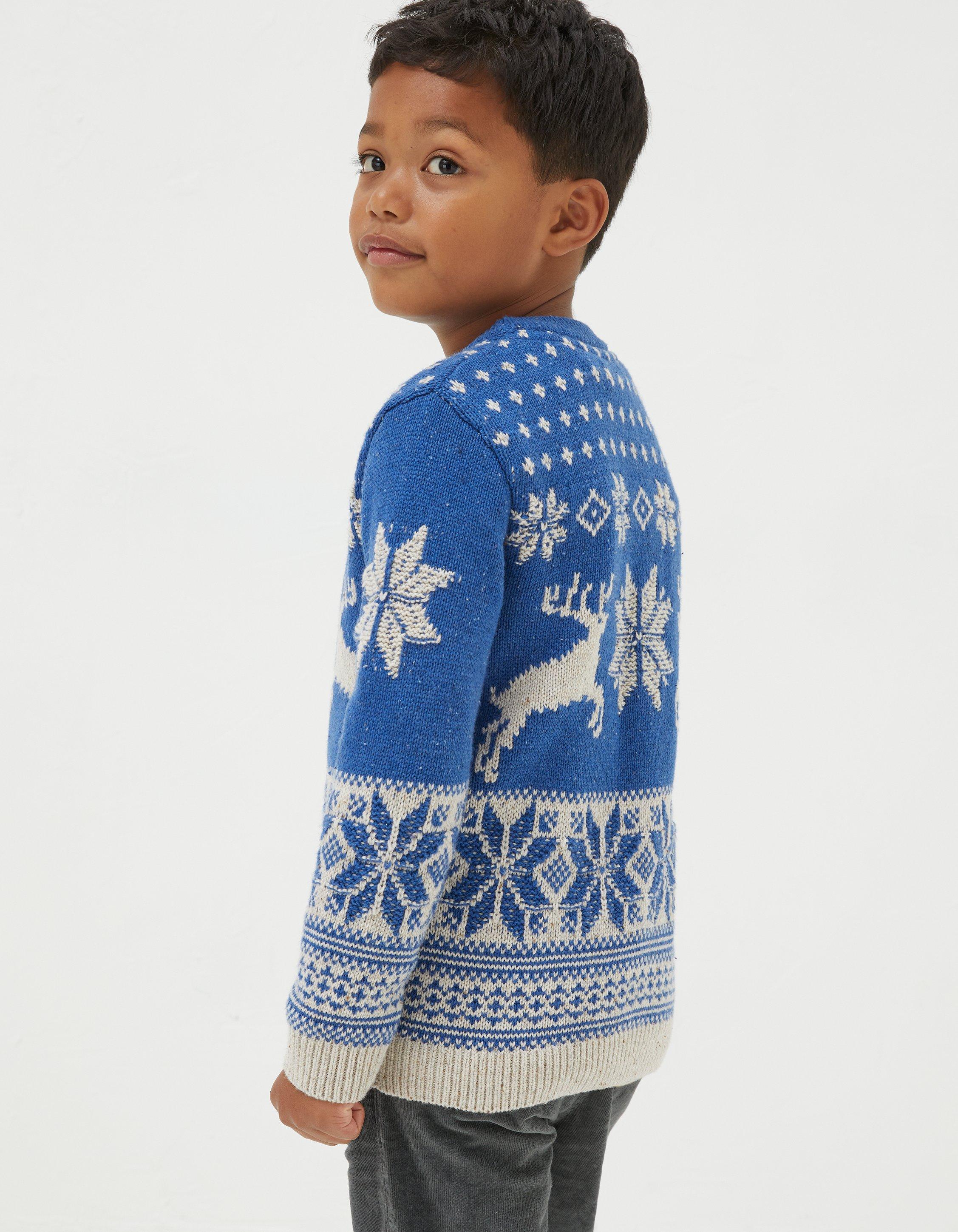 Baby boy reindeer sweater sale