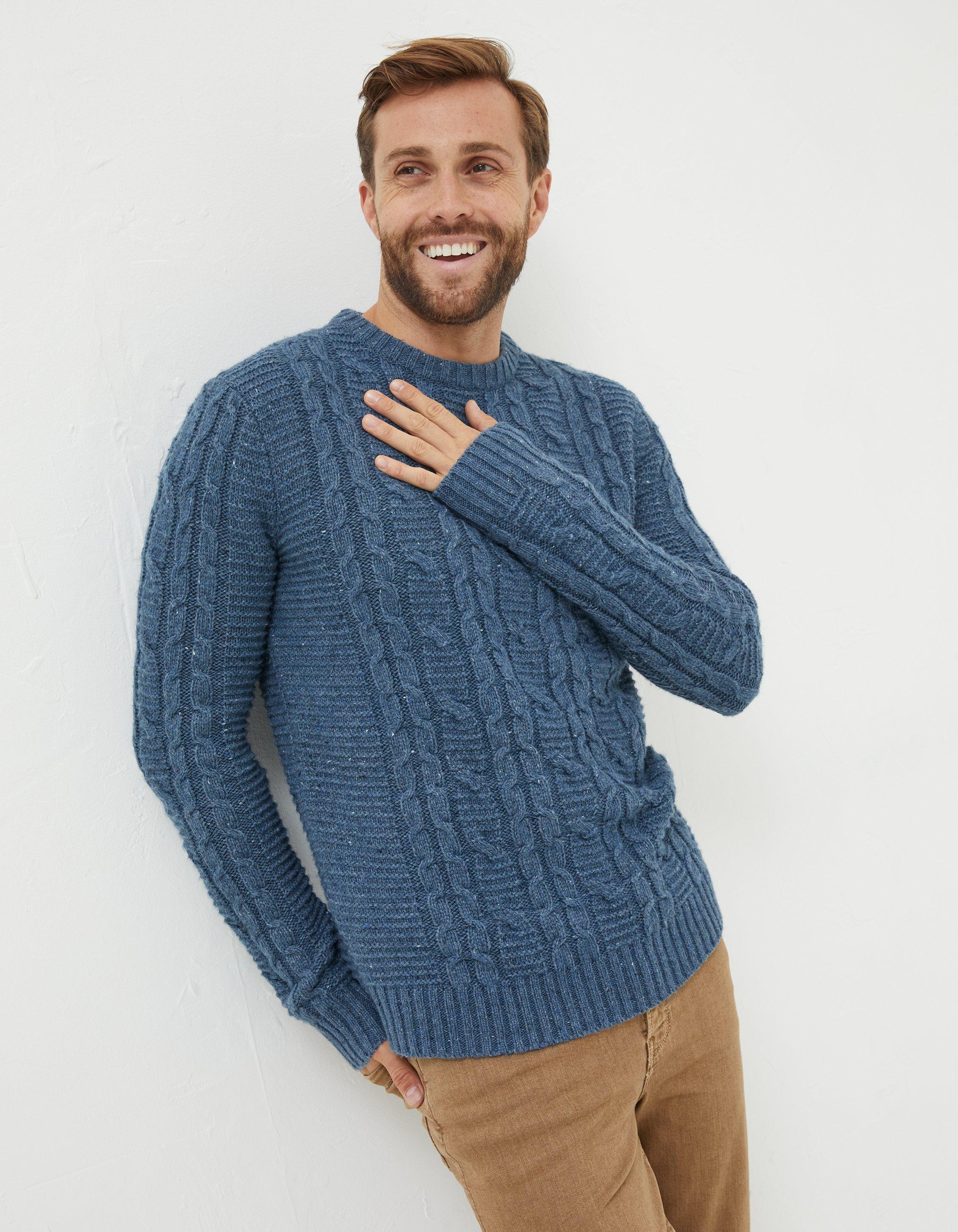 Fat face outlet cable knit jumper