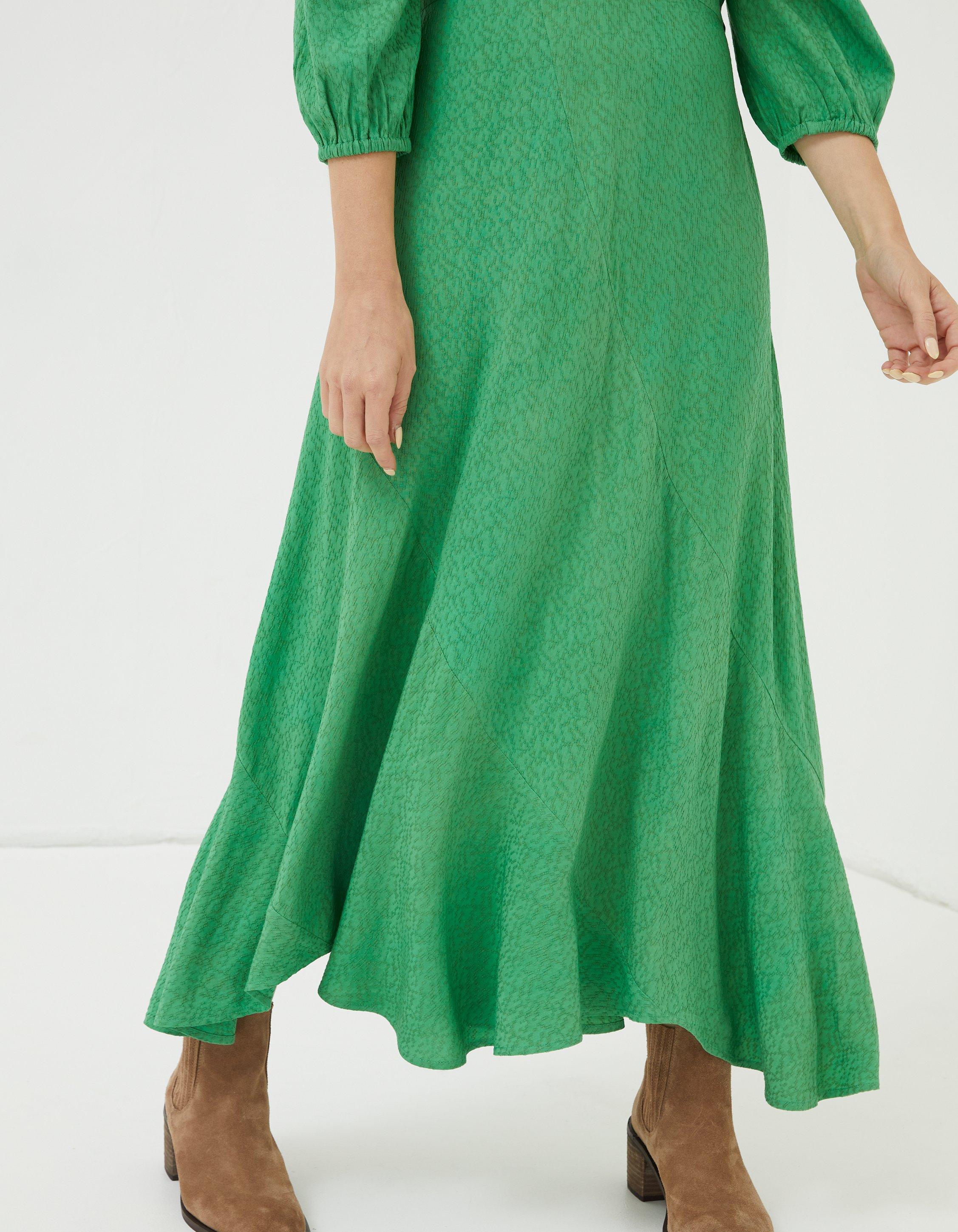 Fat face green clearance dress